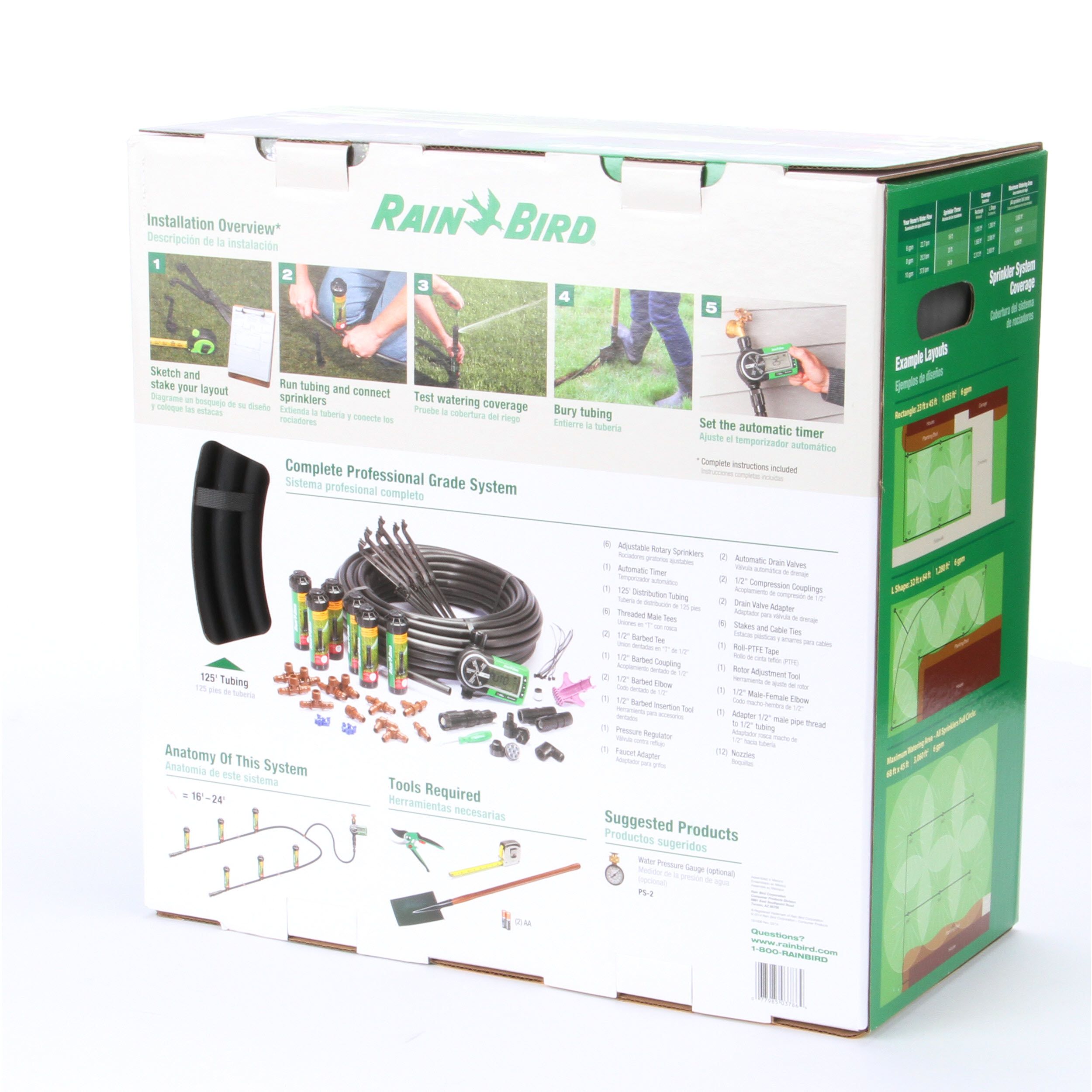 rain bird automatic sprinkler system lowes