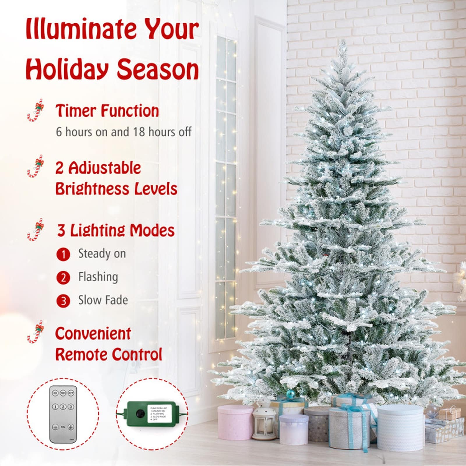 SUGIFT LW018SUGHY940 Artificial-Christmas-Trees - View #6