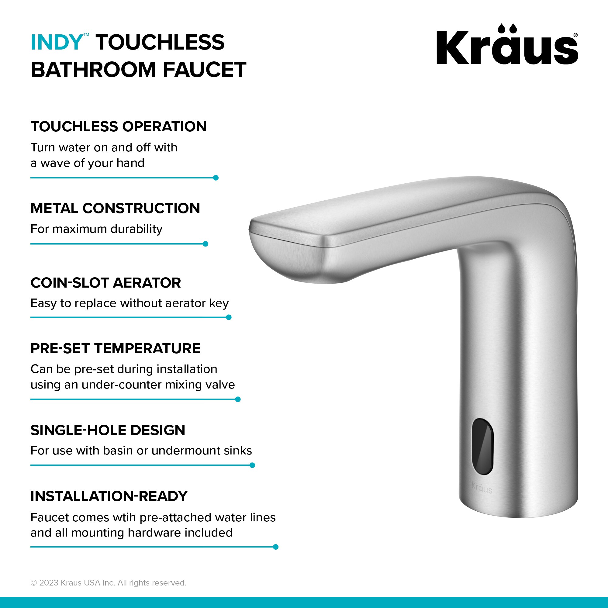 Kraus KSB-10001SFS Lavatory-Faucets - View #16