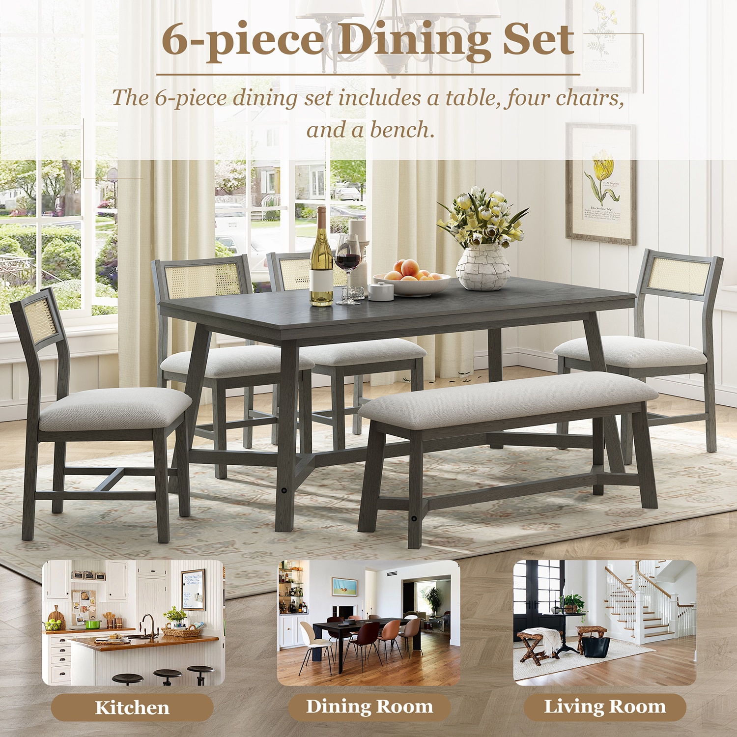 SINOFURN SYA010302BN Dining-Sets - View #20