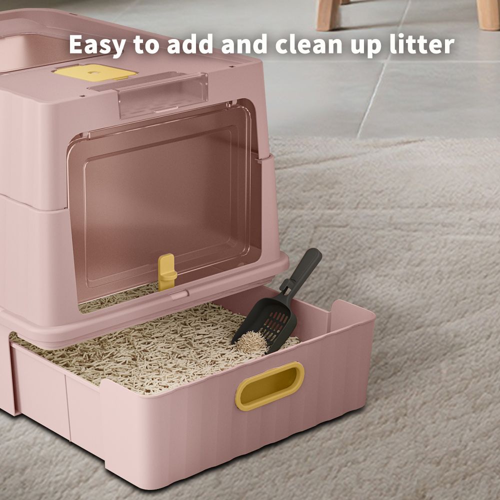 JUSHUA FL-7HYVSV Cat-Litter-Box - View #3