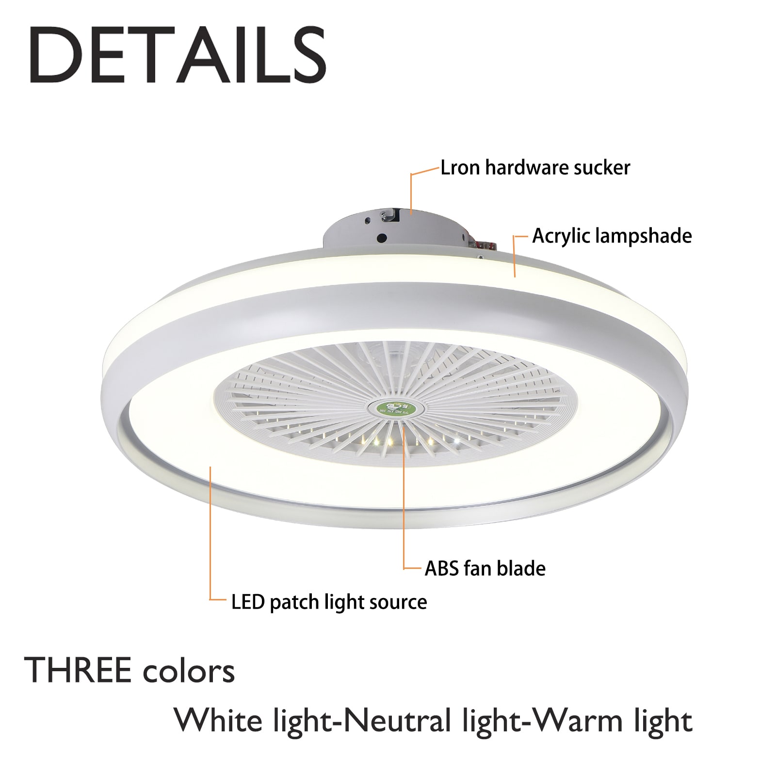 Oukaning HG-HCXLST-3043-US-BT Ceiling-Fans - View #8