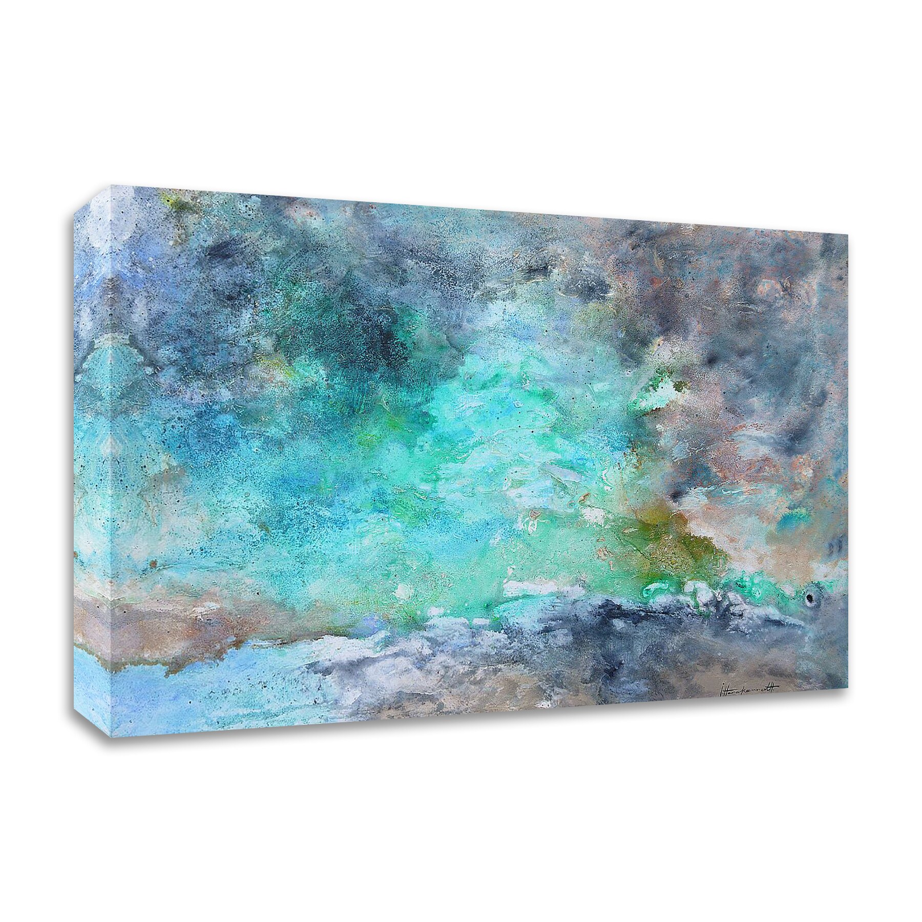 Tangletown Fine Art 8H1465DC-3220 Reflections Of Nature Ingeborg Herckenrath 20-in H x 32-in W Abstract Print on Canvas