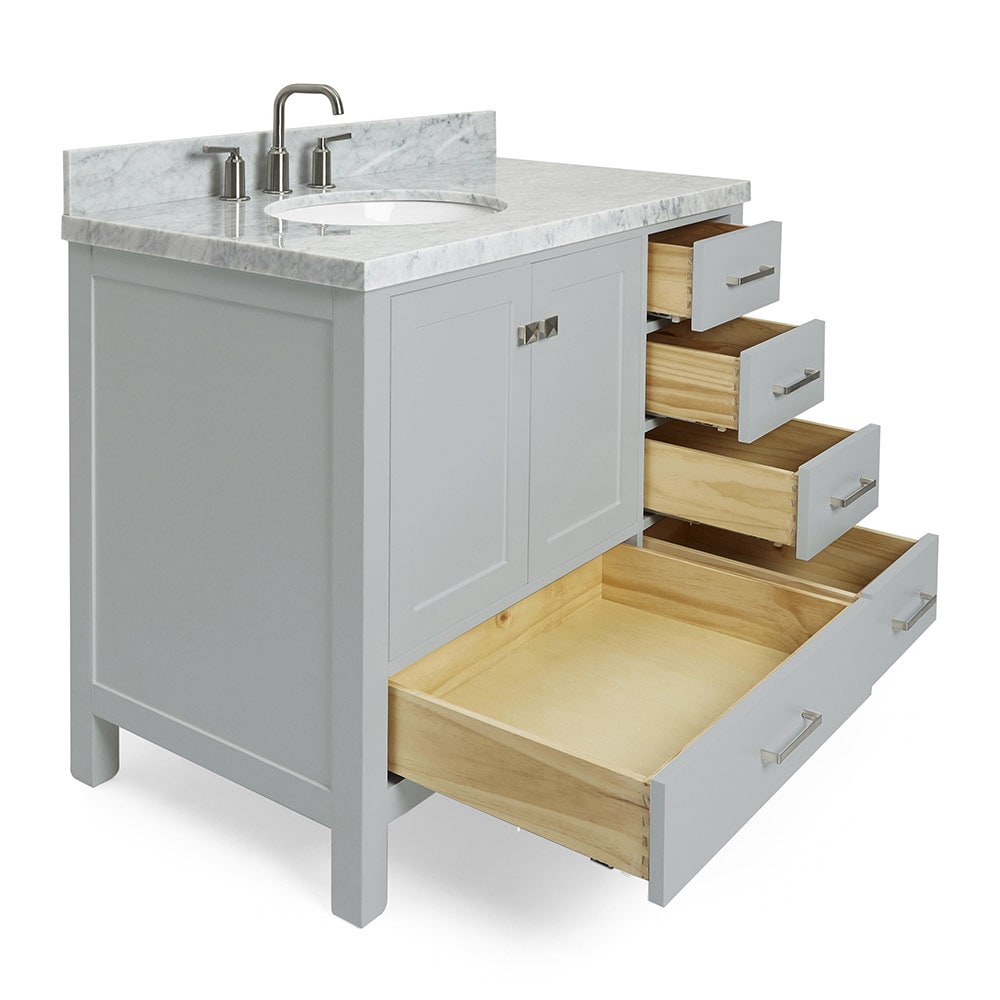 ARIEL A043S-L-VO-GRY Bath-Vanity-Combo - View #5