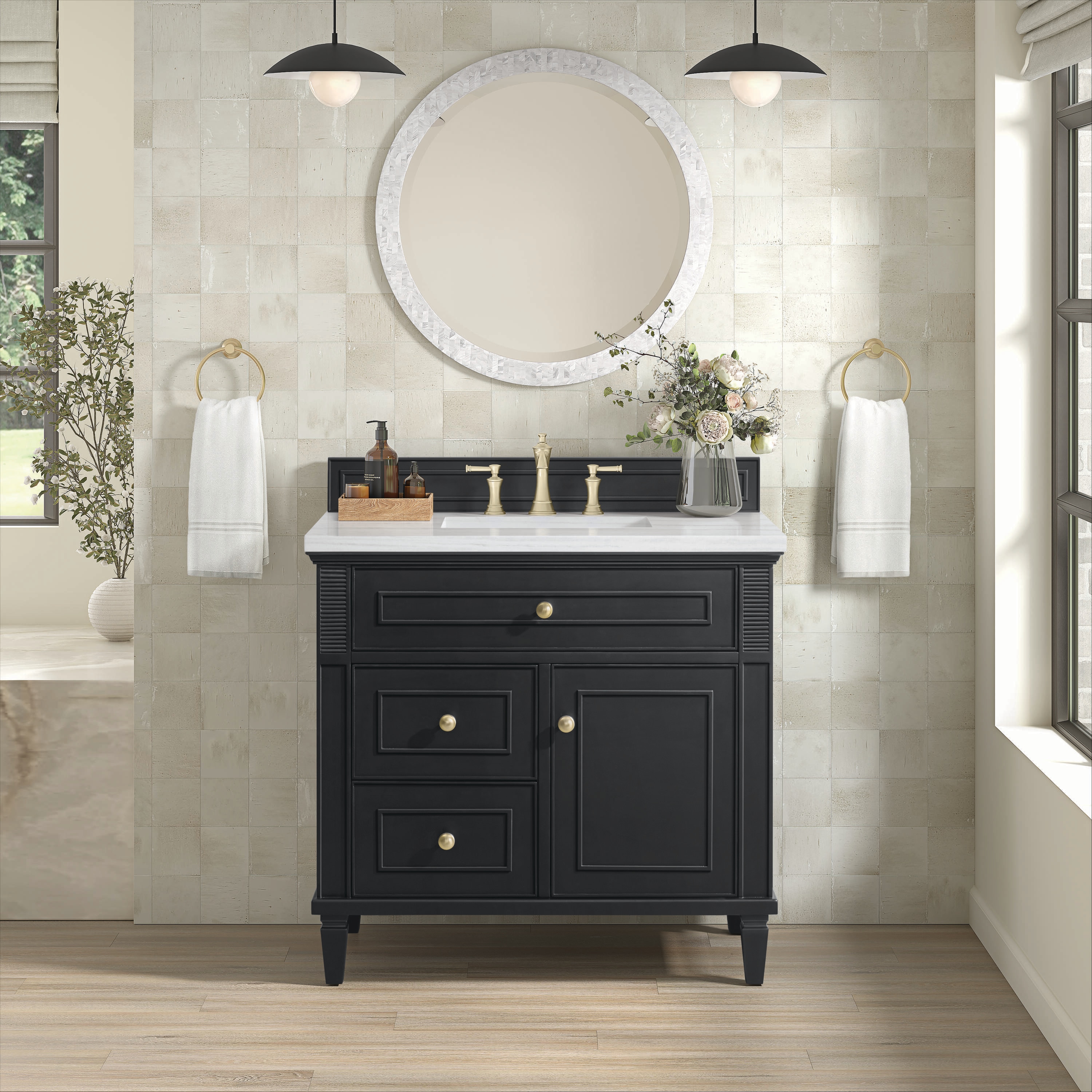 James Martin Vanities 424-V36-BKO-3AF Bath-Vanity-Combo - View #9