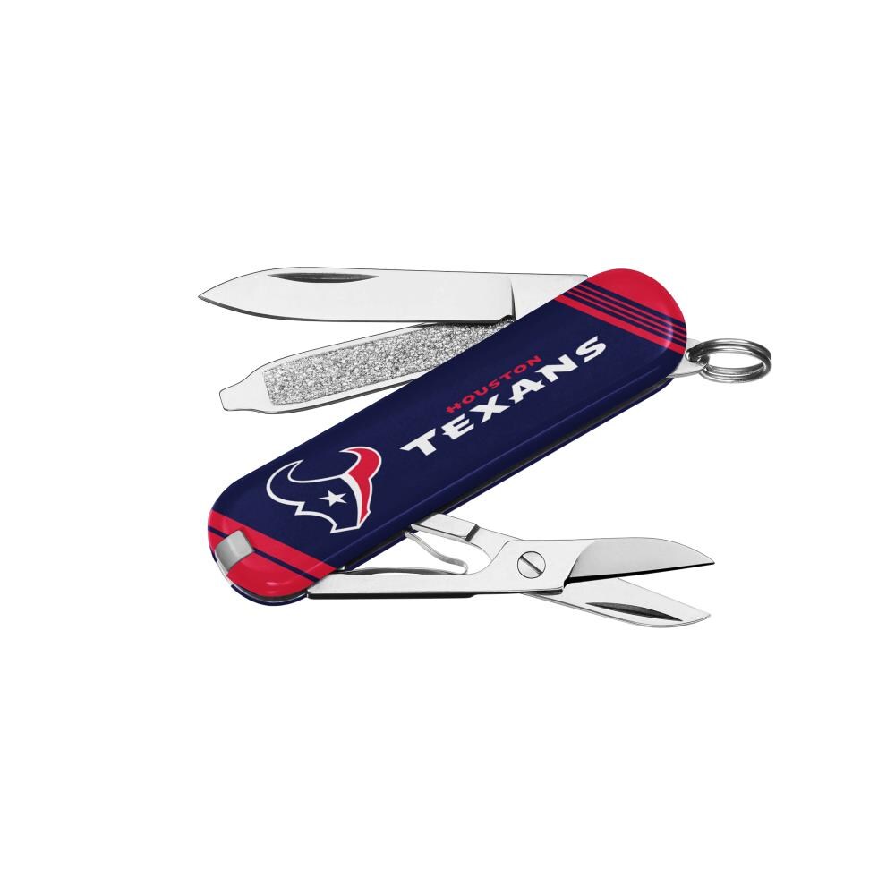 The Sports Vault SMNFL1301 Houston Texans Blue Bartender Multi-tool
