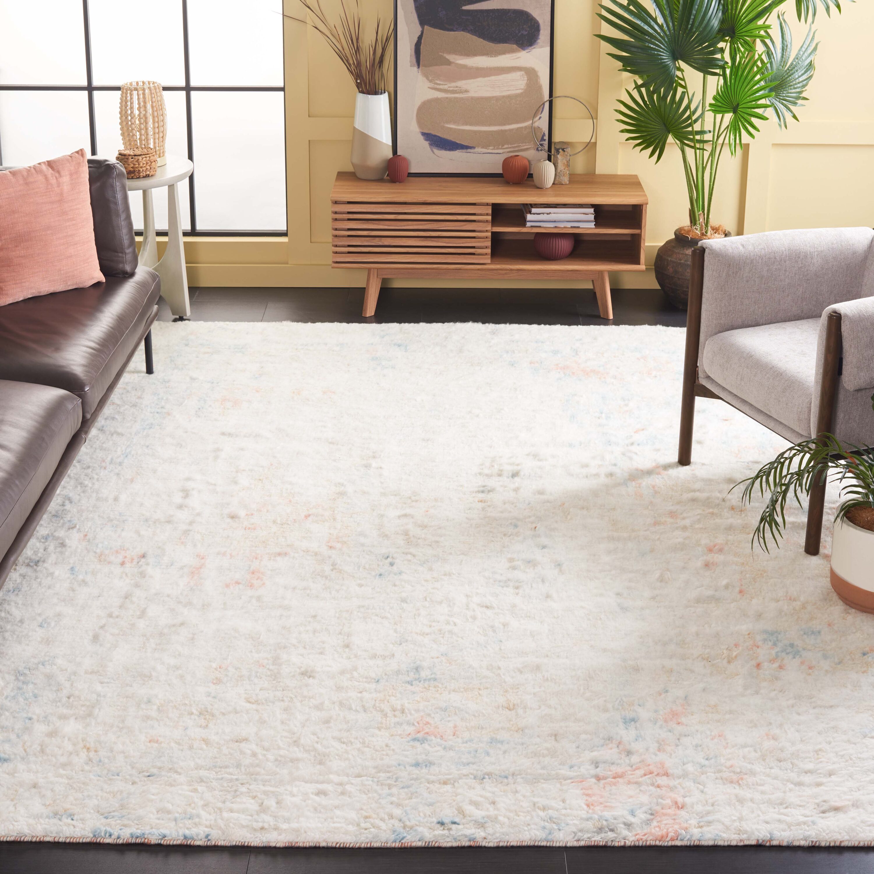 Tribeca 114A Blue Rust 9 x 12 Rectangular Area rug