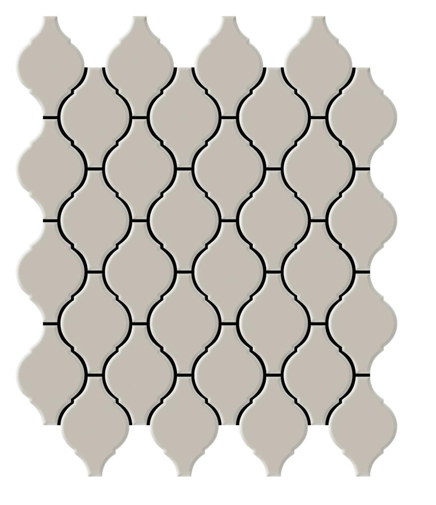 Emser W71SHAPFA1011MLAG Shape 20-Pack Fawn Porcelain Border Tile (Common: 10-in x 10-in; Actual: 9.92-in x 11.42-in)