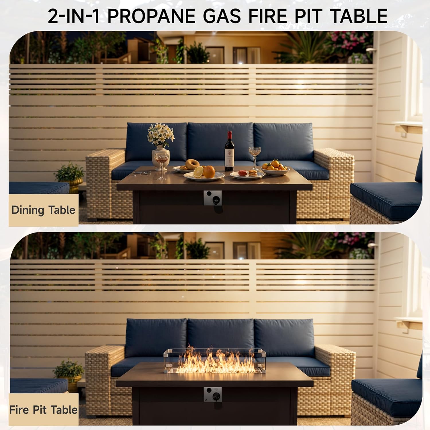 Damerin HL36Q Outdoor-Gas-Fireplaces - View #6