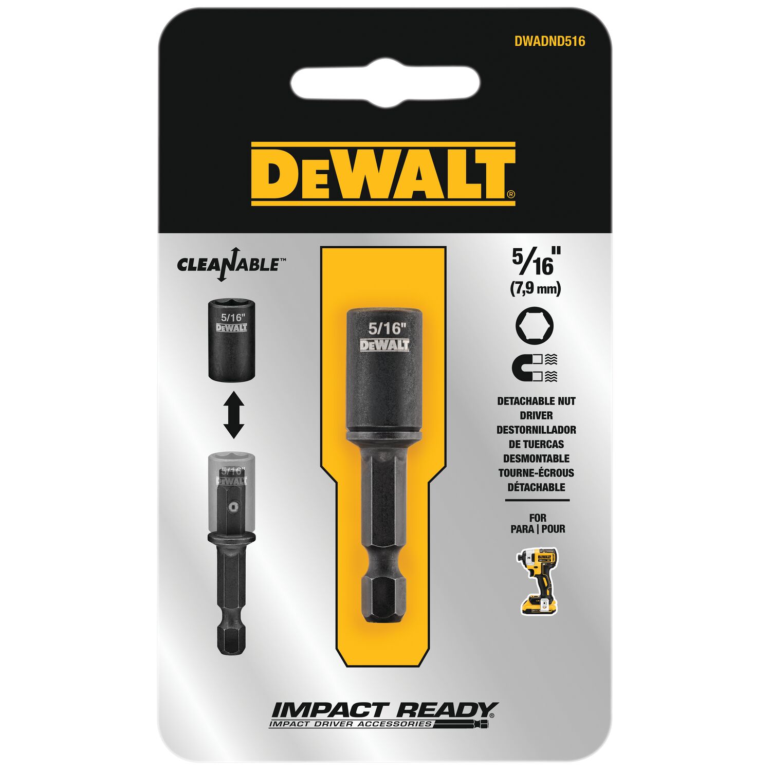 DEWALT DWADND516 Impact-Screwdriving-Bits - View #3