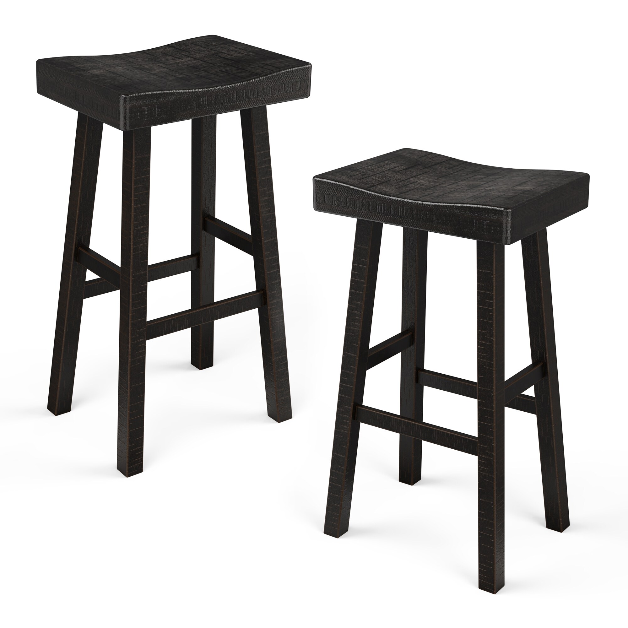 Matrix Decor MDFM-BR3001BK-29-2PK stools - View #10