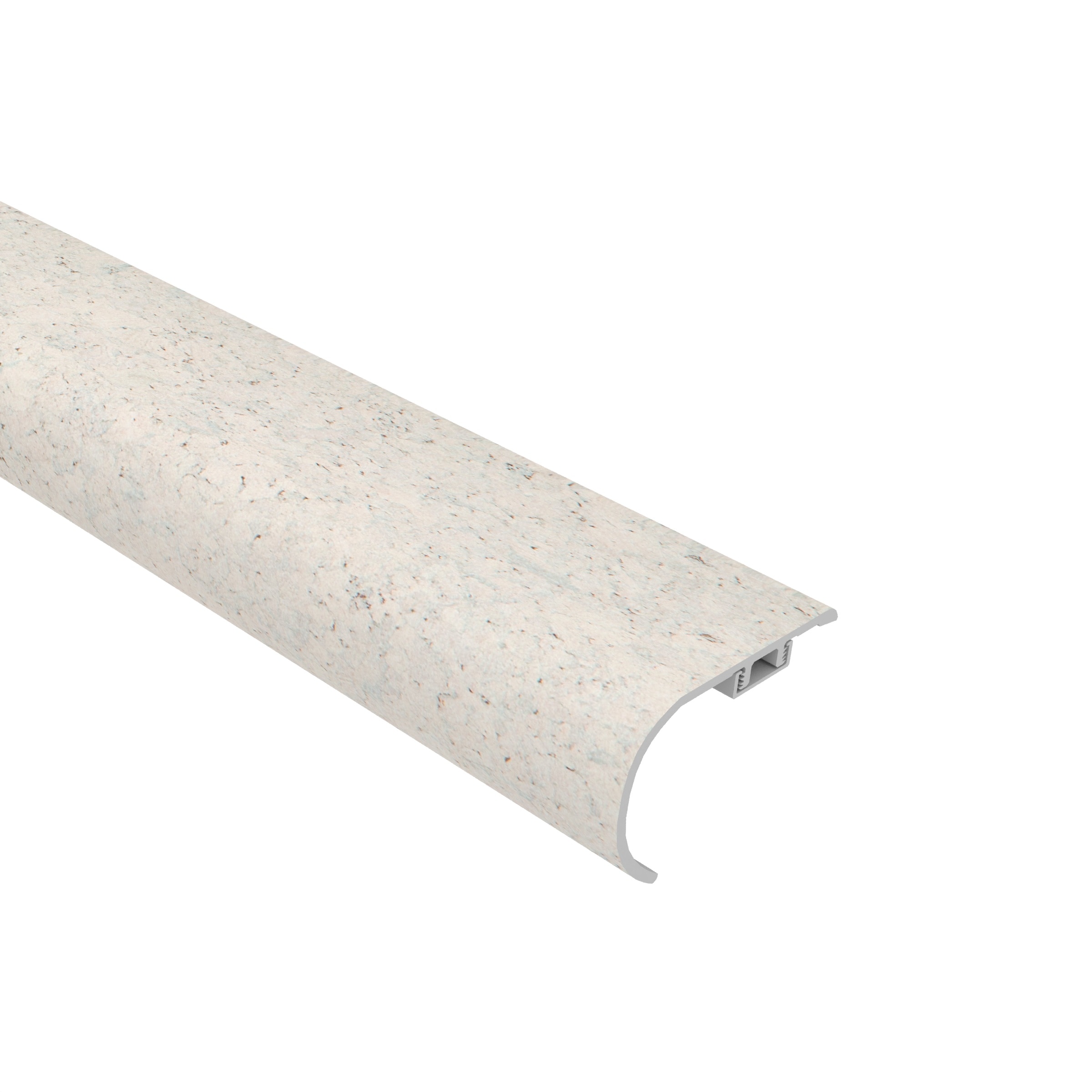 CALI 7807000114  cork 2.17-in x 72.83-in Pura Prefinished Vinyl Stair Nosing
