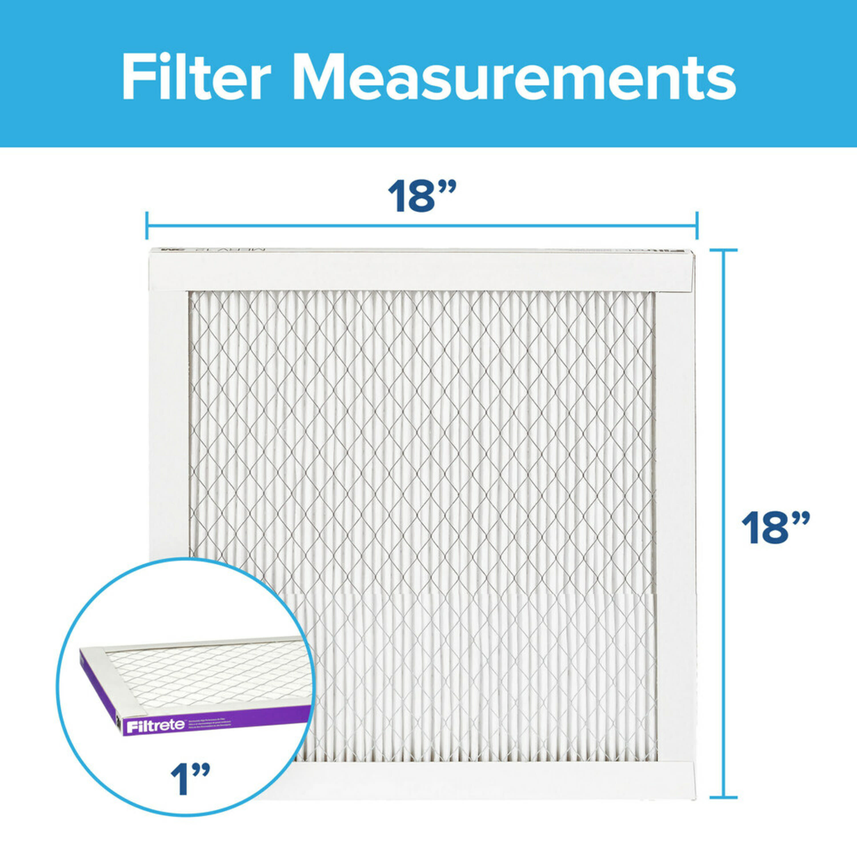 FILTERWEARS Pre-Filter Sheet F168MK 18 x 18