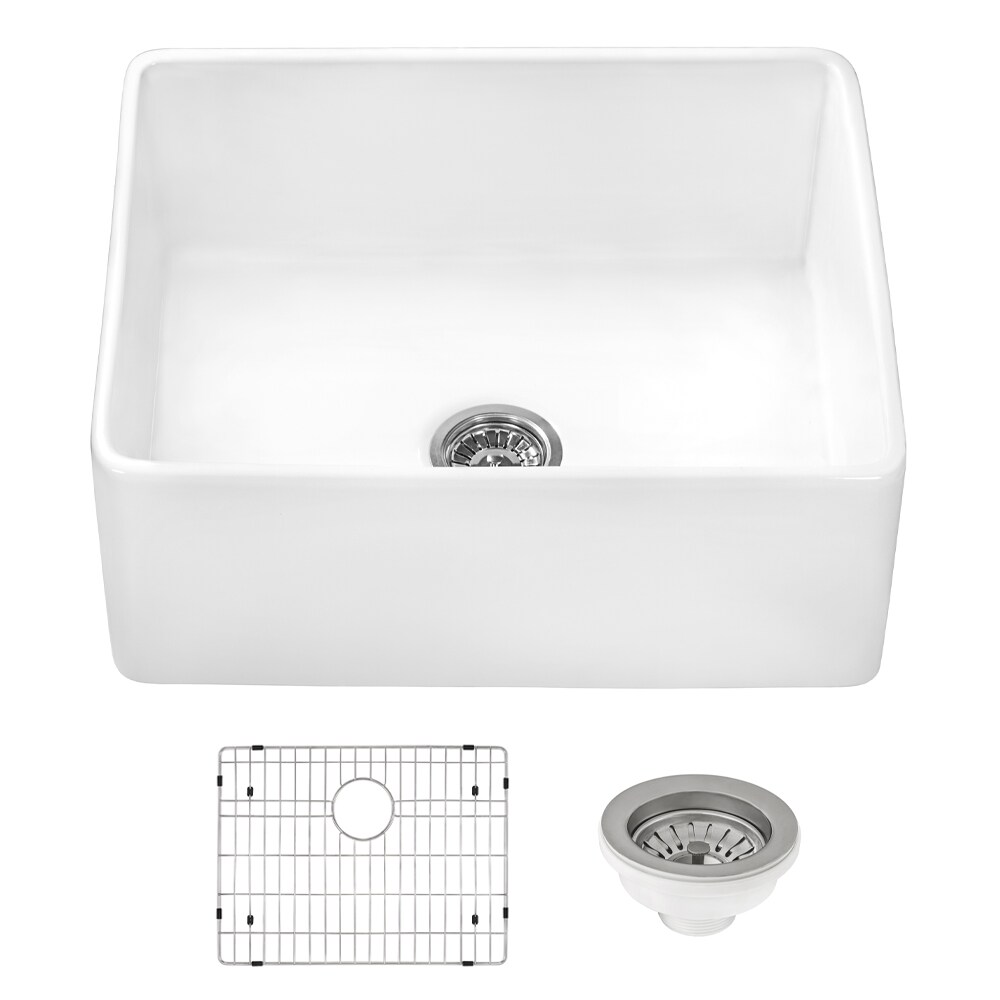 Ruvati RVL2468WH Kitchen-Sinks - View #2