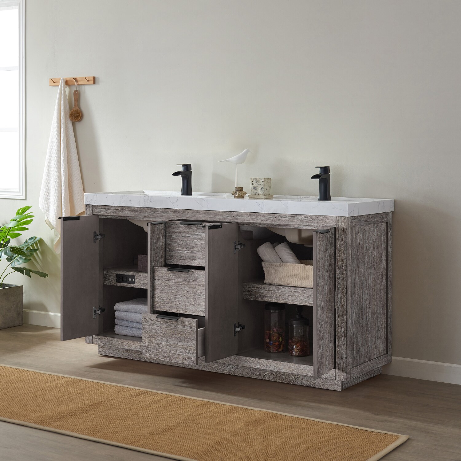 Vinnova 701560-CR-GW-NM Bath-Vanity-Combo - View #7