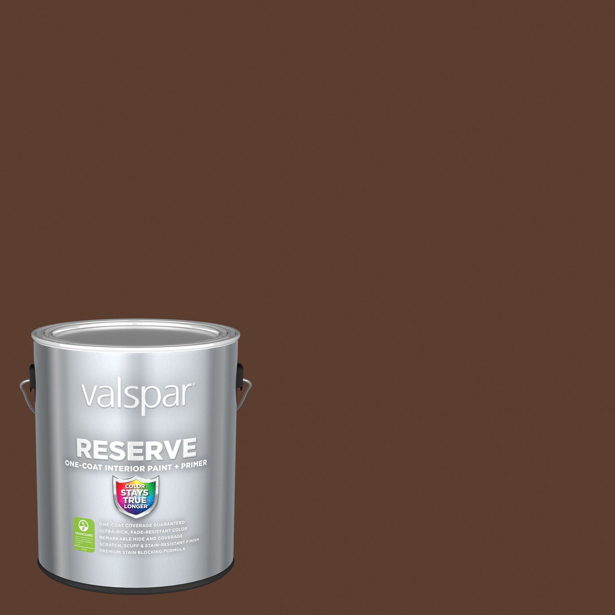Valspar 2009-10-2916582 Reserve Semi-gloss Roasted Coffee 2009-10 Latex Interior Paint Paint + Primer ( 1-gallon )