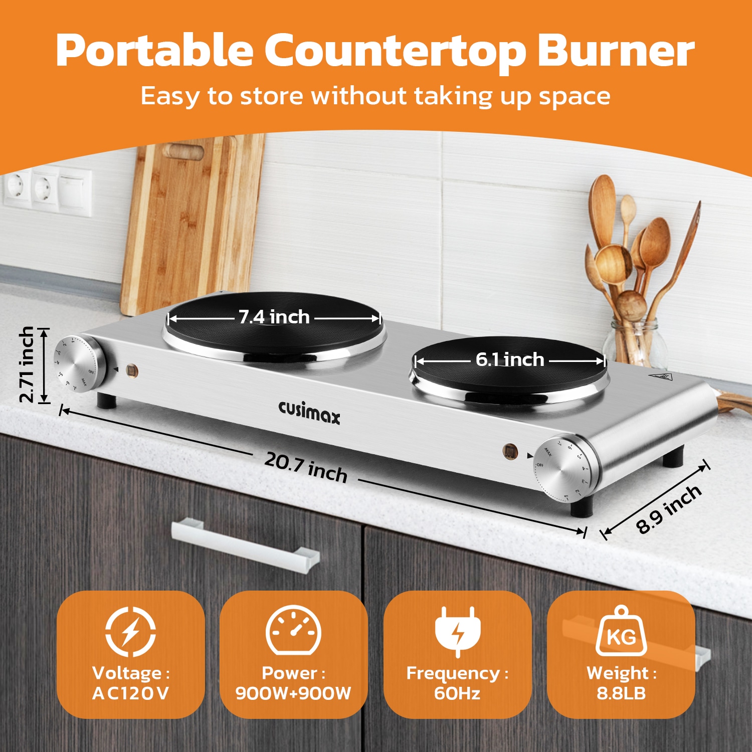 PetriMins CMHP-B201S Table-Top-Burners - View #2