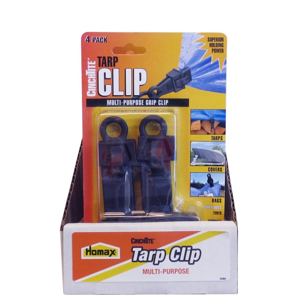 Homax  5304 Locking Tarp Clip Carded by 