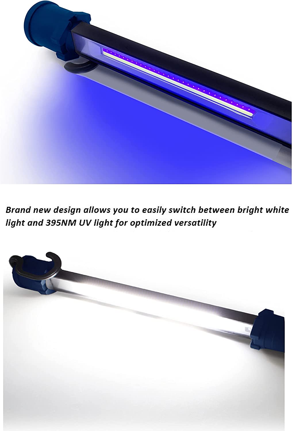 UltraFlex 2000 Lumen LED Battery-Operated Collapsible Work Light Bar