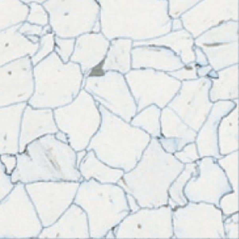 White/Gray White Speckle 12-in W x 12-in L Glue Down Vinyl Tile Flooring (1-sq ft/ Piece) | - Flexco CDIS2D1OA40