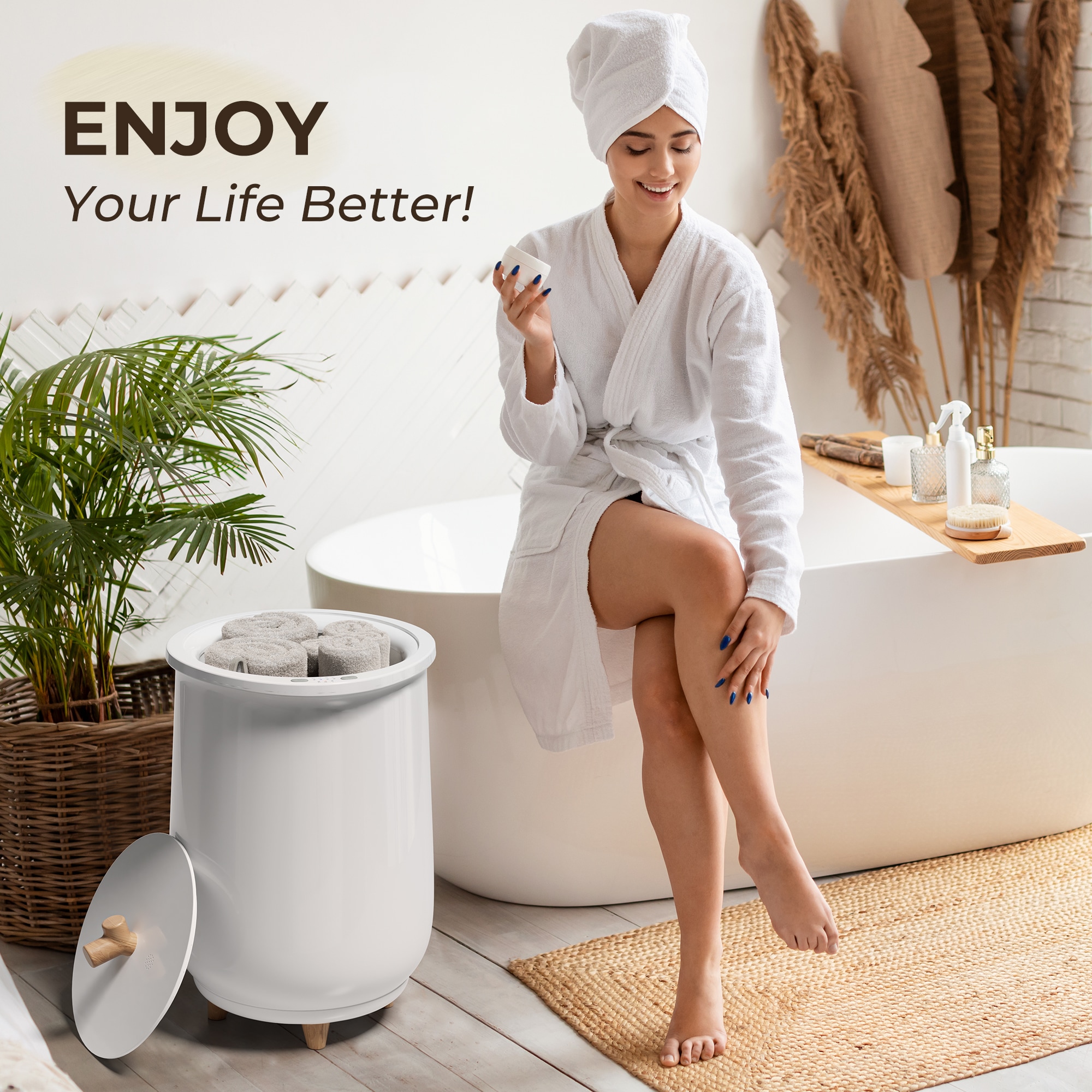 SIMZLIFE TW001-20WH-S-LS Towel-Warmers - View #8
