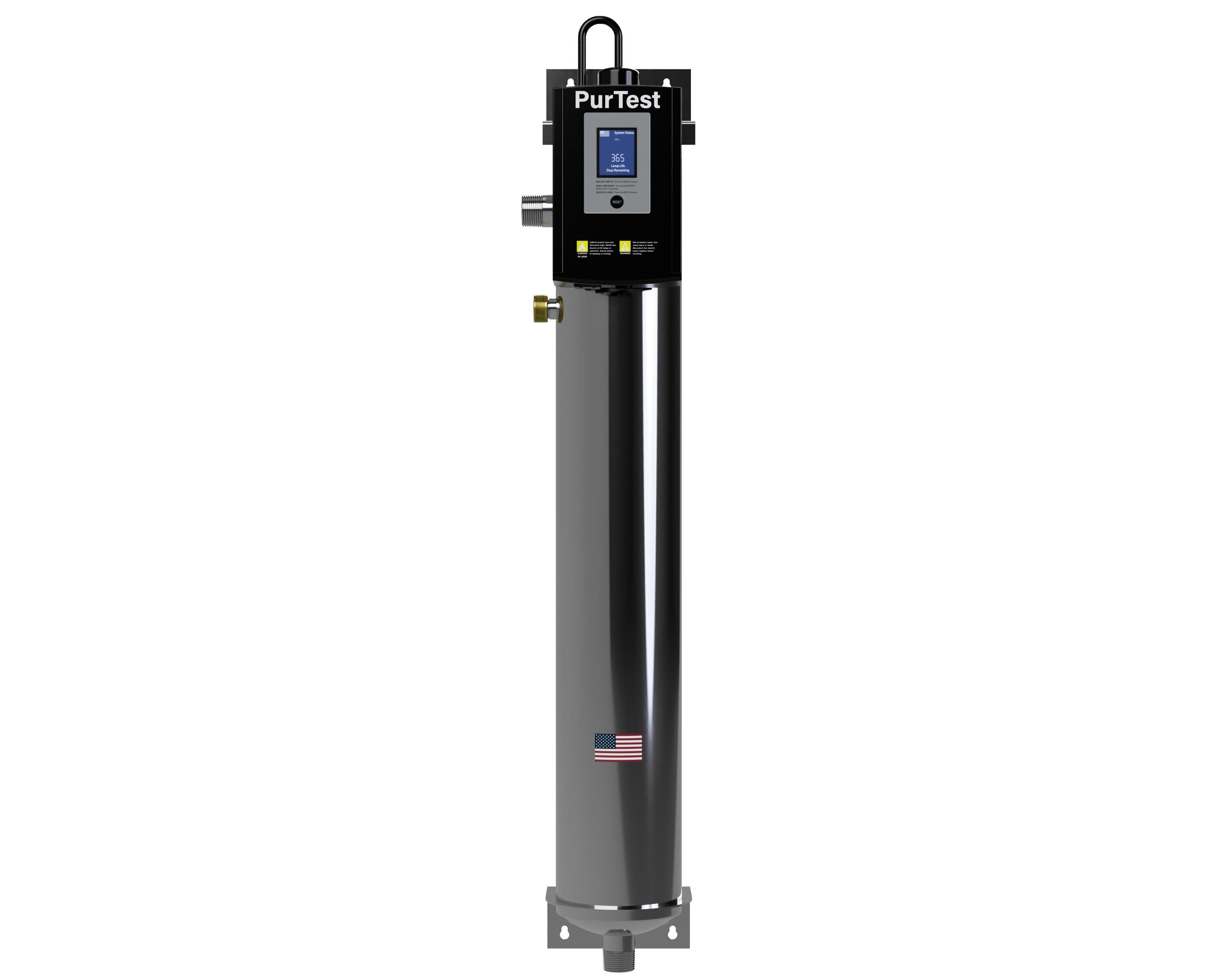 PurTest PT 20 UV PT UV SERIES Single-stage 20-GPM Ultraviolet UV Well water Whole House Water Filtration System