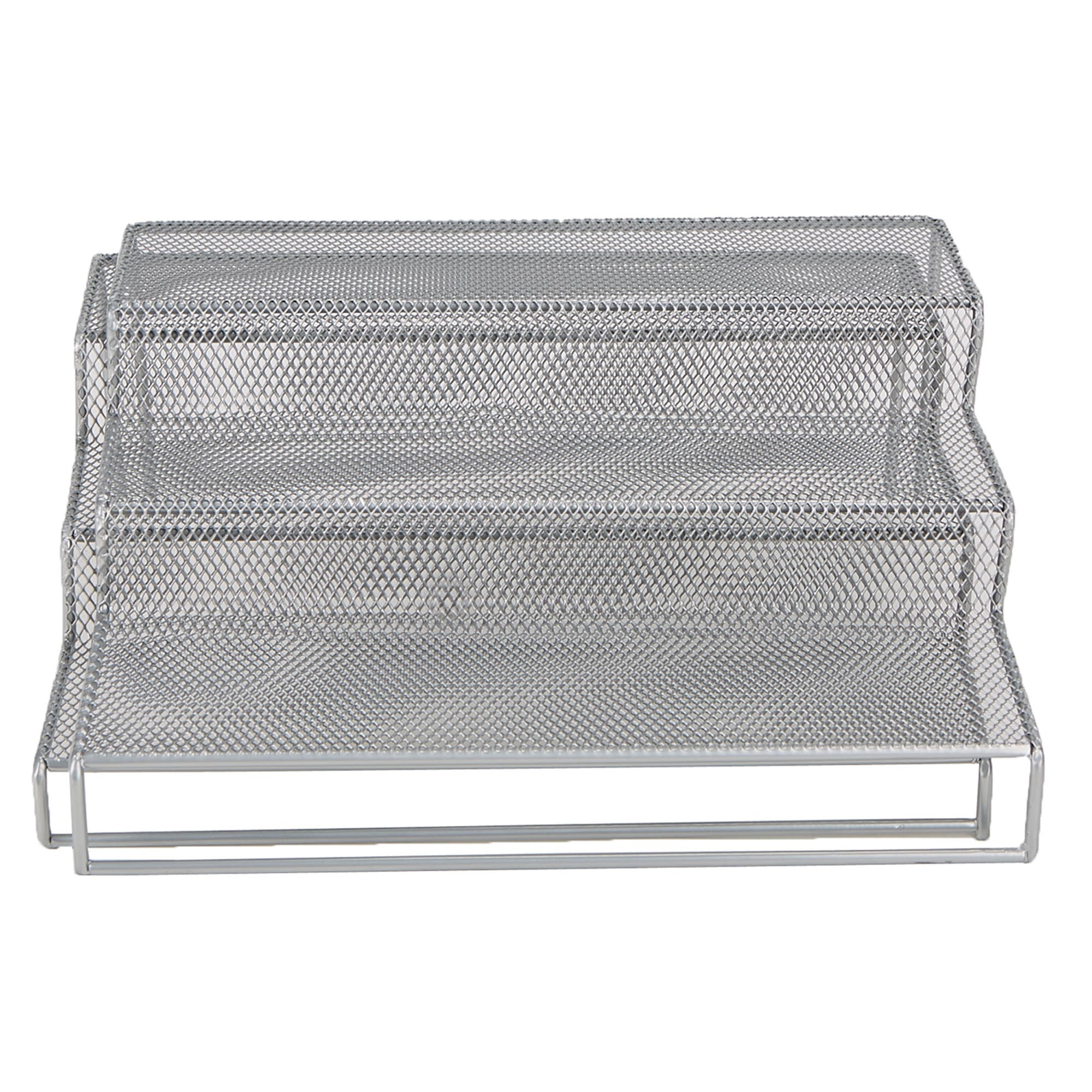 Mind Reader 3TSHELF2-SIL Pull-Out-Cabinet-Baskets - View #5