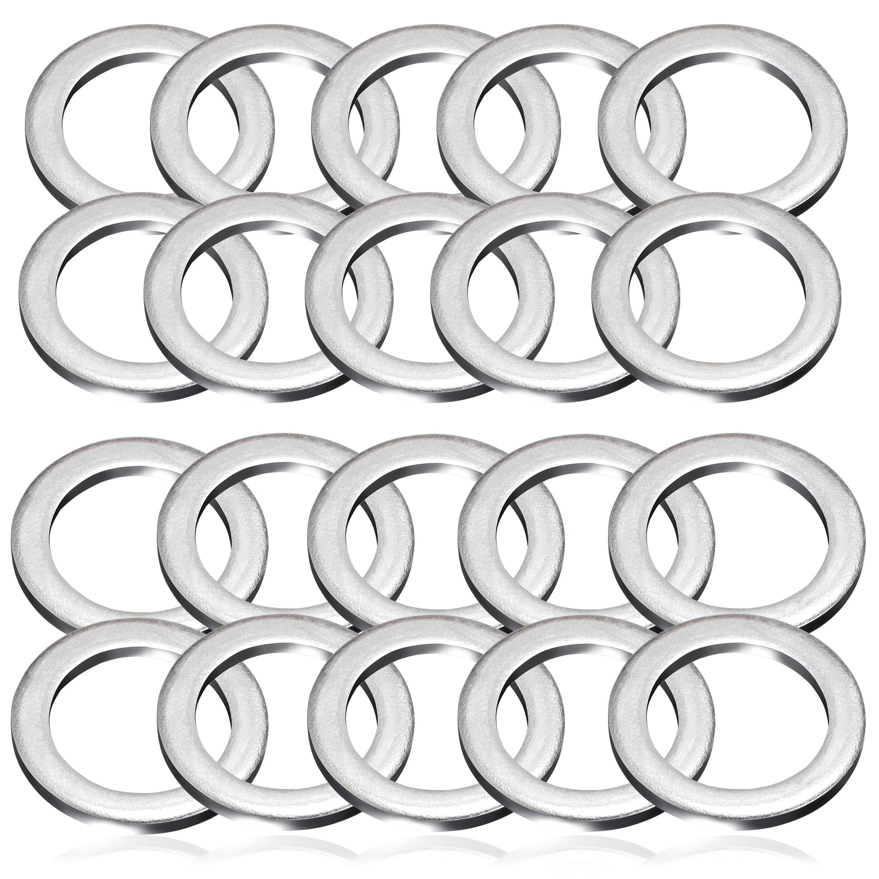 Aoibox  20 Pack 9047 PX4000 10pc Transmission Fluid Rear Differential 94109 2000 10pc Oil Drain Plug Crush Washer
