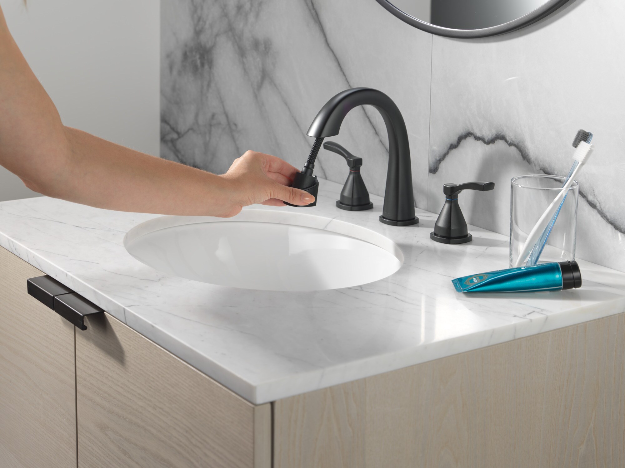 Delta 35775-BLPD-DST Lavatory-Faucets - View #8
