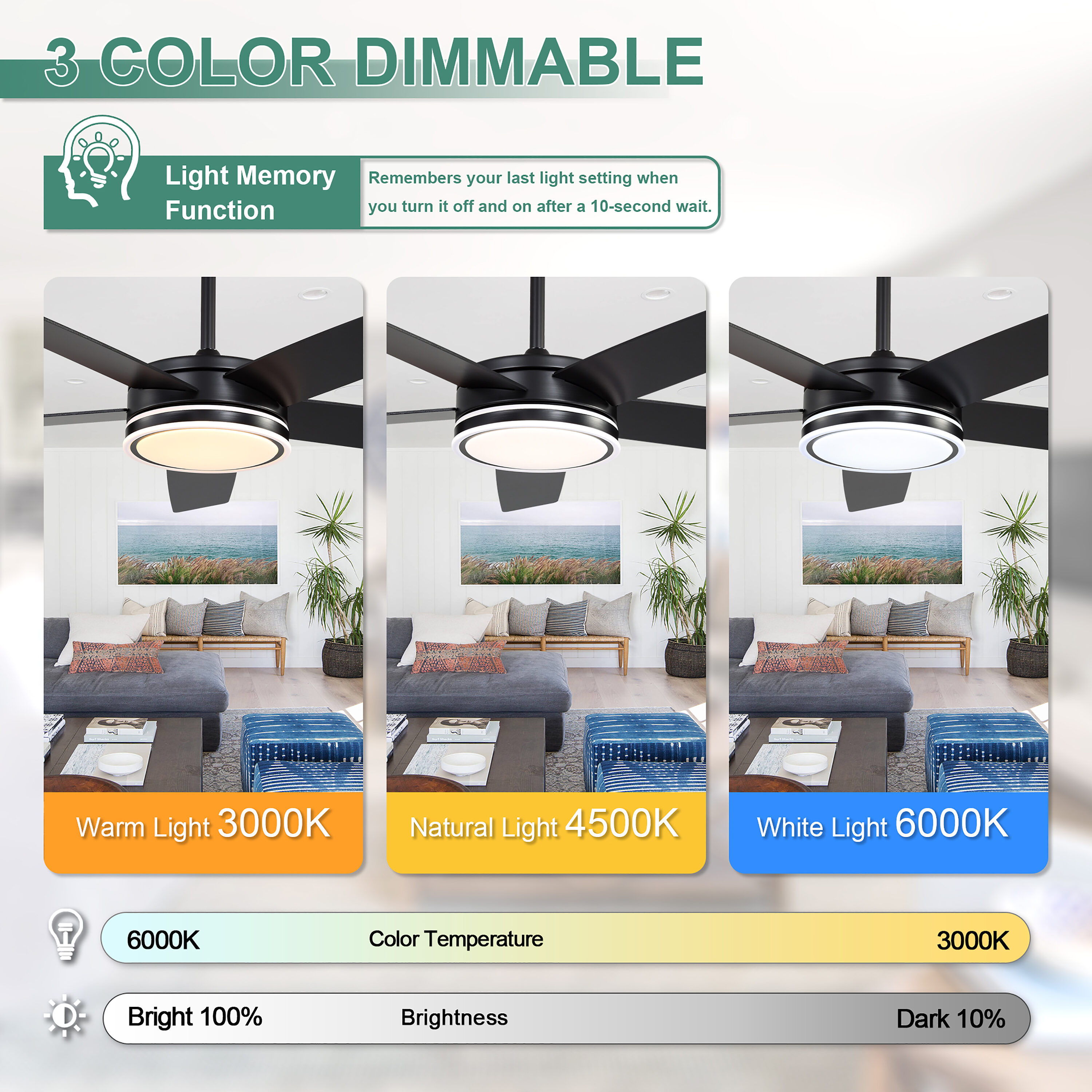 Cusp Barn CS52P25B Ceiling-Fans - View #3