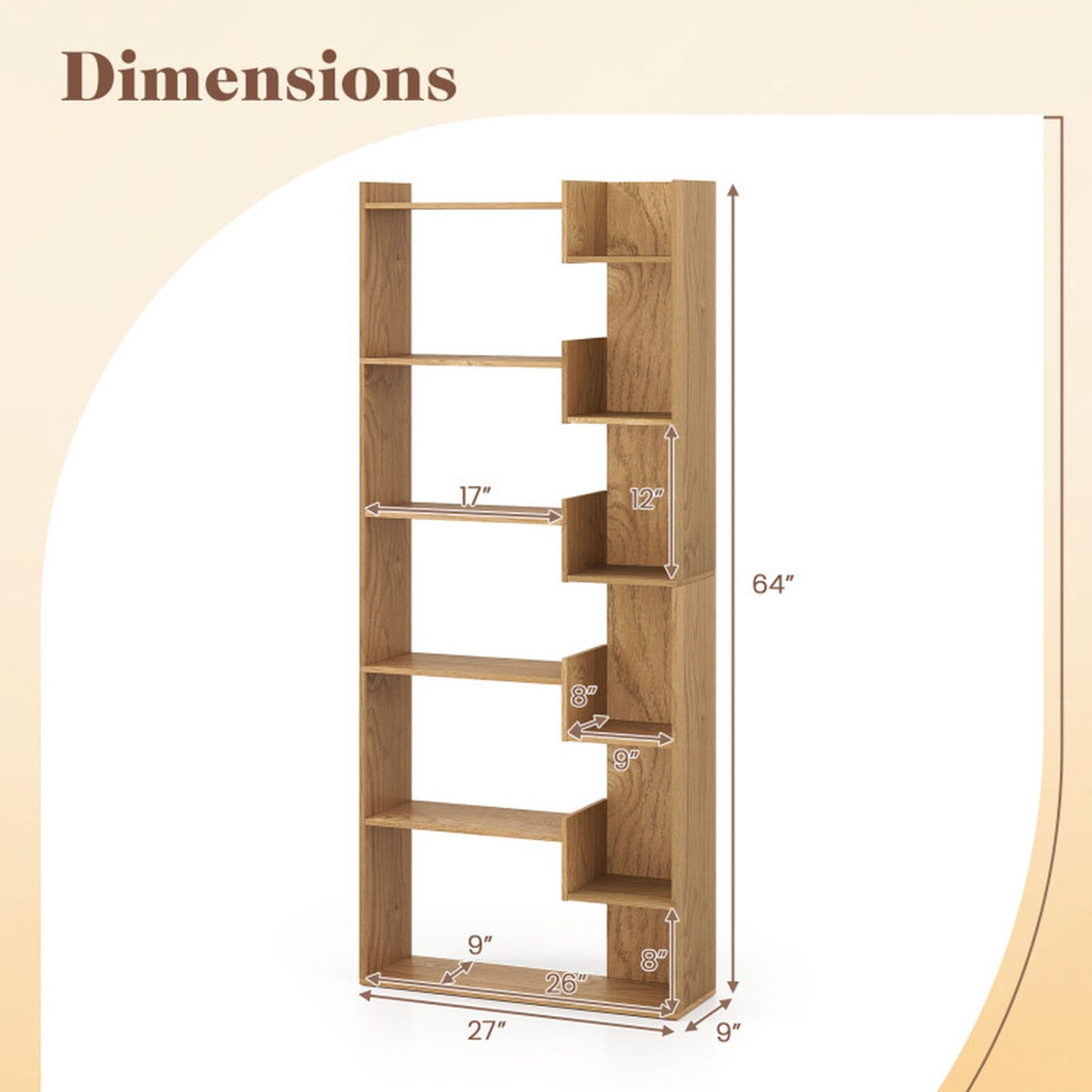 SUGIFT LW018SUGHY223 bookcases - View #3