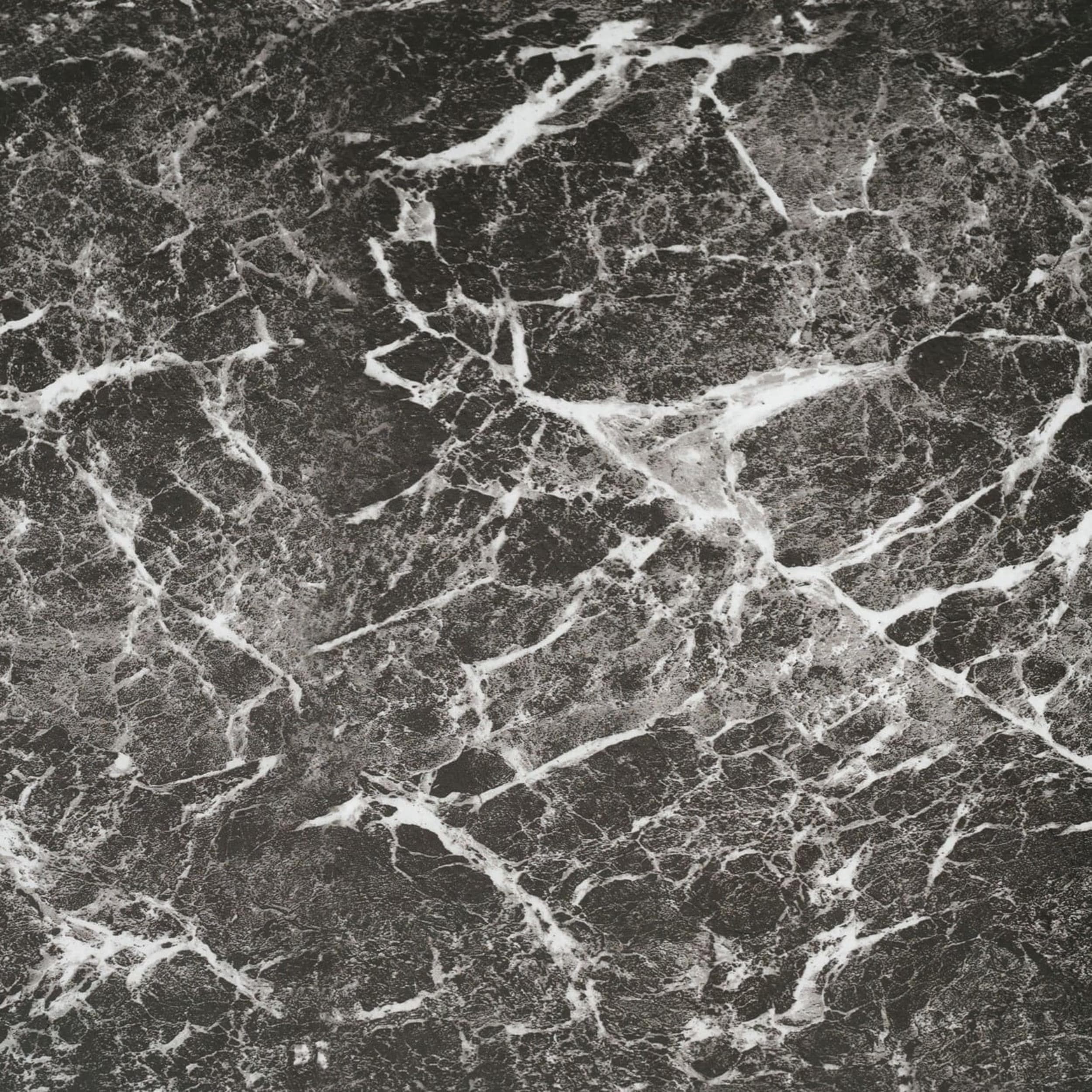 Achim FTVMA46220 Smoke Marble Black Solid 0.07-mil x 12-in W x 12-in L Peel and stick Vinyl Tile Flooring ( 20-sq ft Carton )