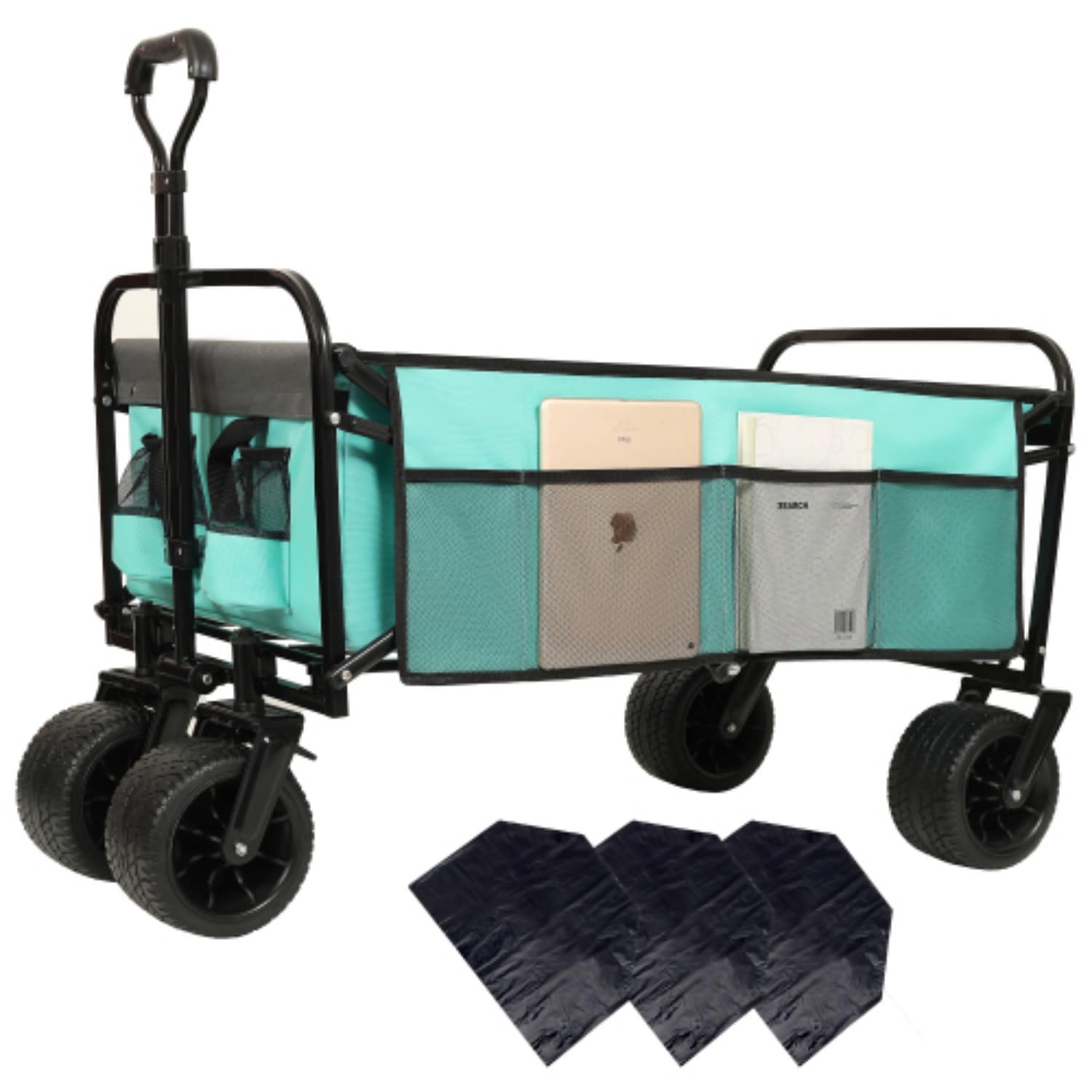 Maocao Hoom JLP234997 3.1-cu ft Steel Folding Yard Cart