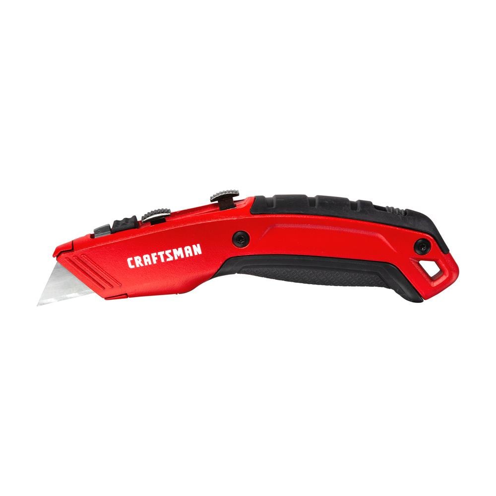 CRAFTSMAN Carpet Knife 3/4-in 1-Blade Retractable Utility Knife in the  Utility Knives department at