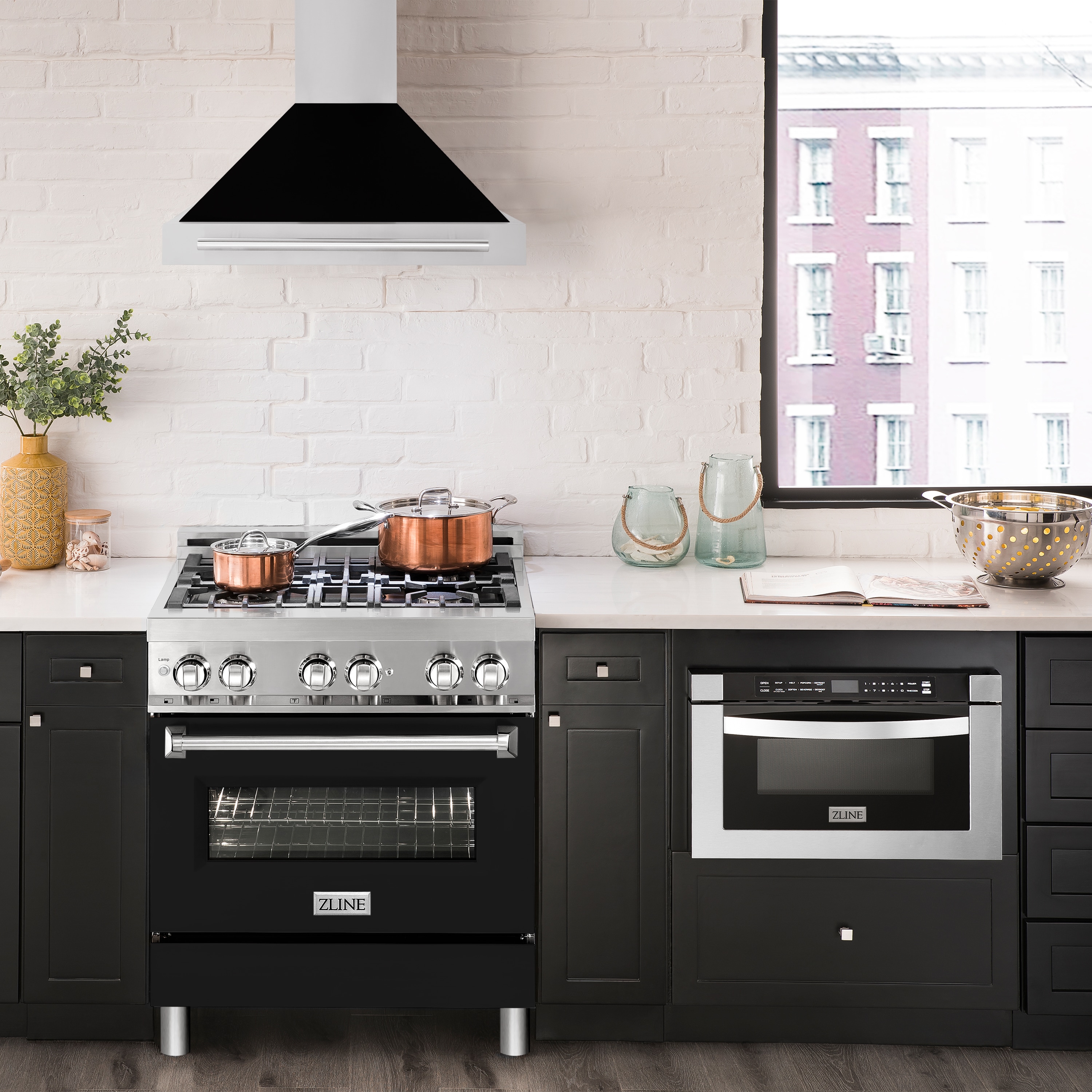 ZLINE KITCHEN & BATH KB4STX-BLM-30 Wall-Mounted-Range-Hoods - View #4