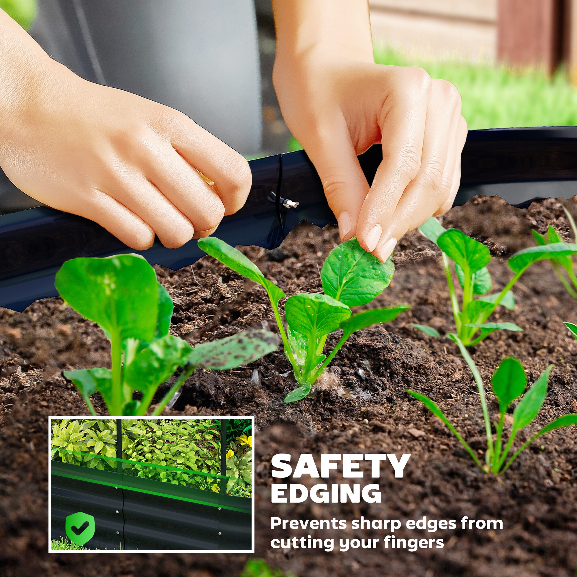 Outsunny 84H-566V01CG Raised-Garden-Beds - View #7