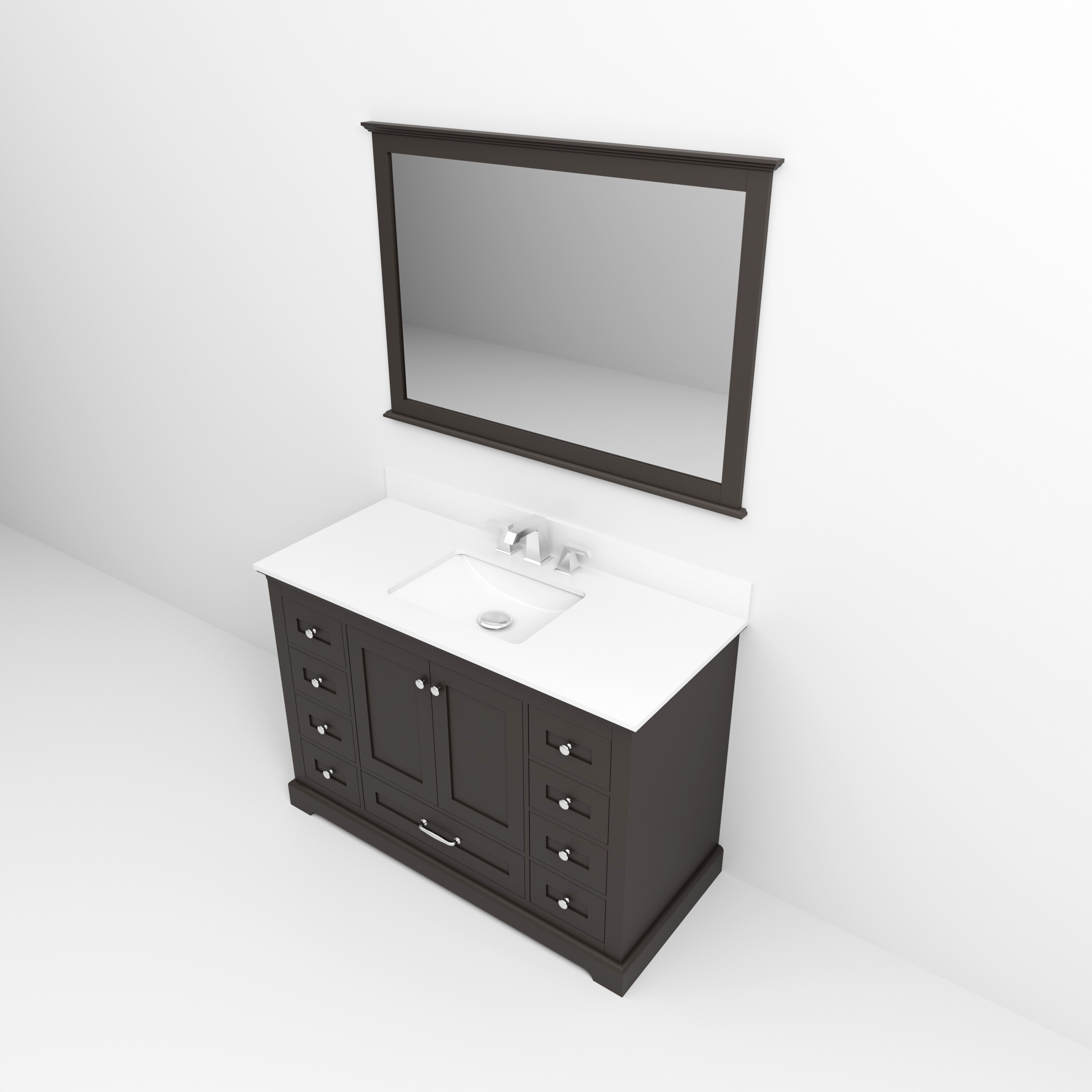 Lexora LVD48SG311 Bath-Vanity-Combo - View #12