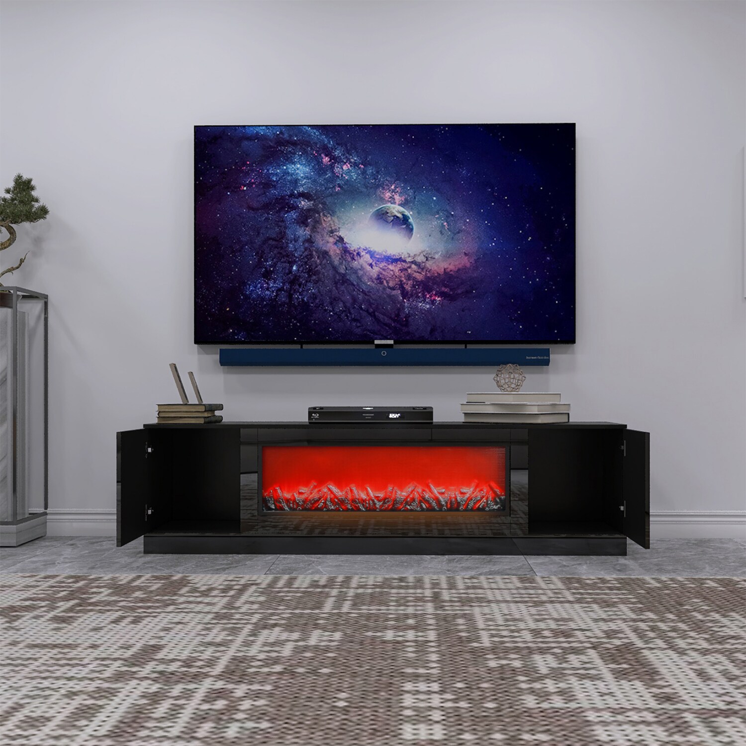 SINOFURN SYA590027BK Electric-Fireplaces - View #3