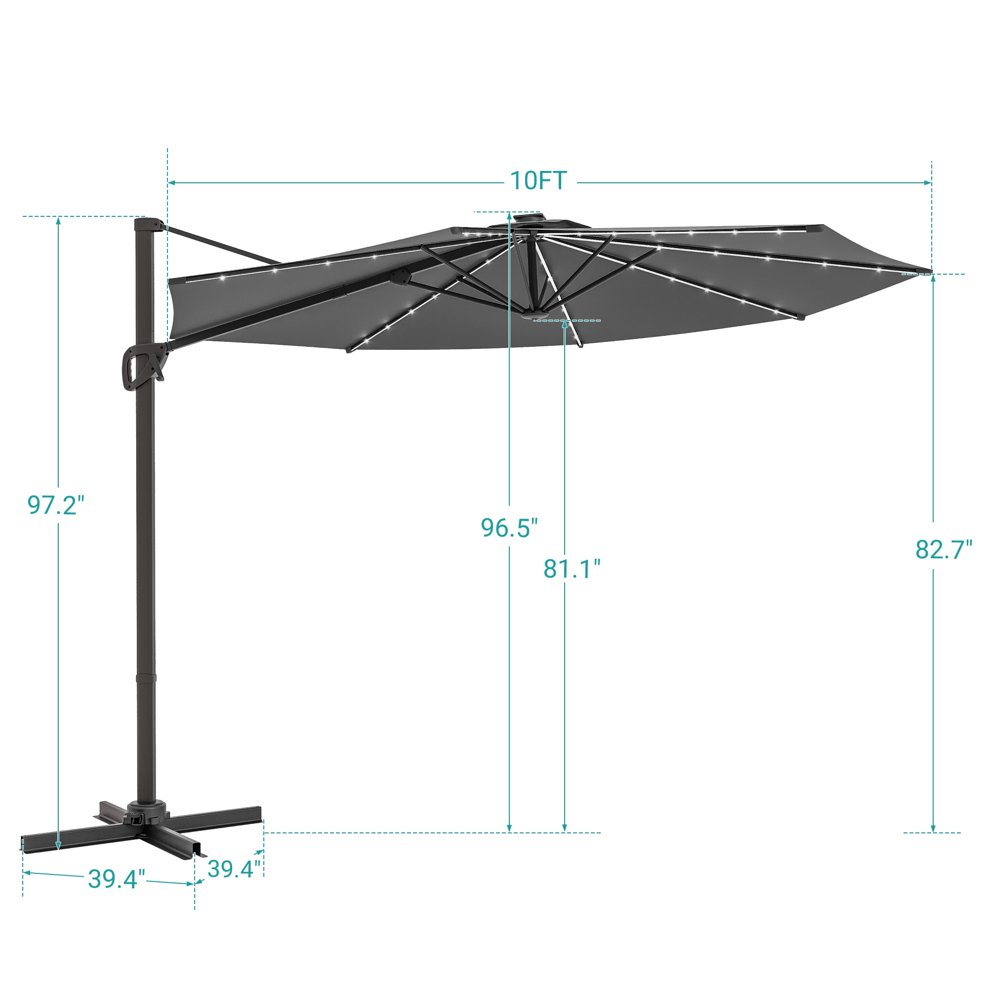 ACEGOSES LW-LED-JC12LY Umbrellas-2 - View #3