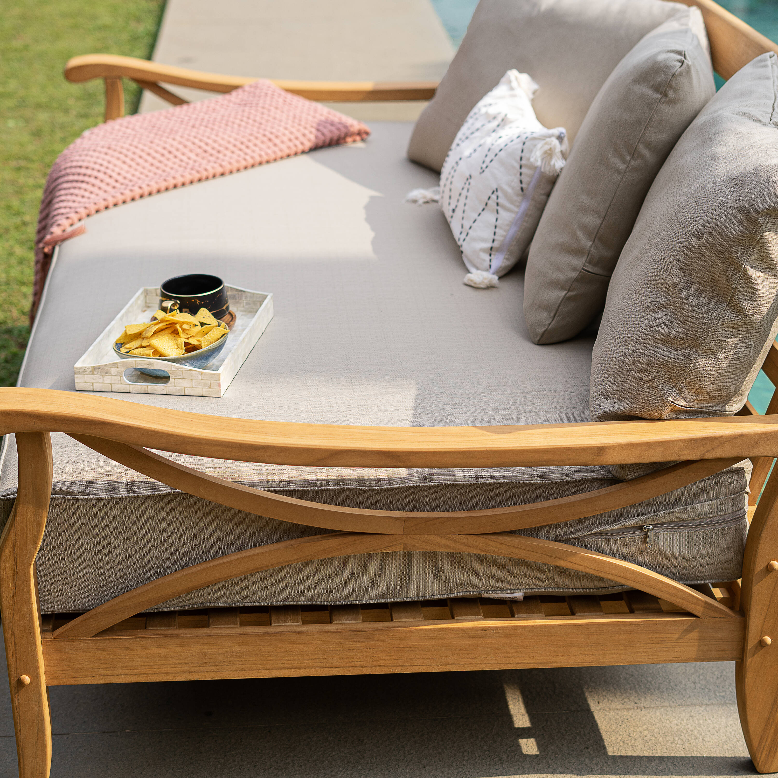 Cambridge Casual 460138-TW-XX-BG-XX Patio-Sofas-Daybeds - View #5