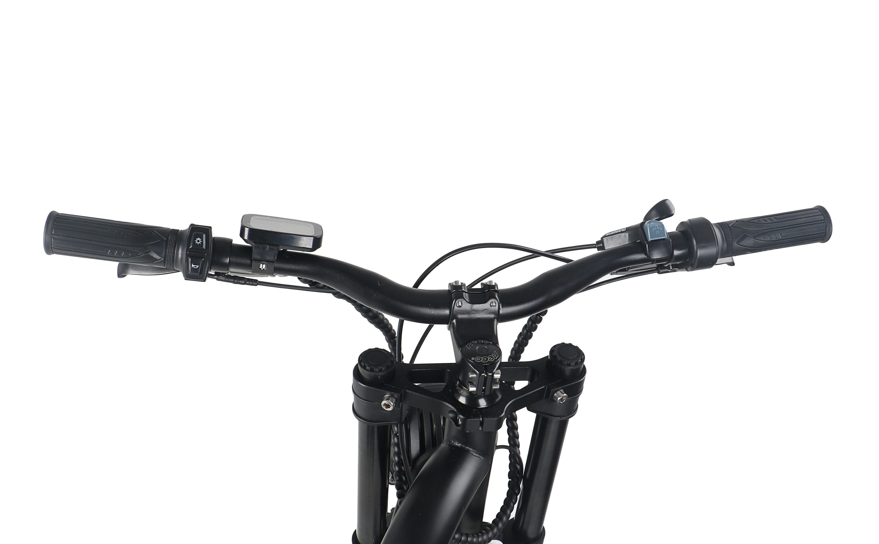 Wildaven 20-in Large E-bike for Adults, 500W Powerful Motor, 48V 15AH  Removable Battery, All Terrain Fat Tires