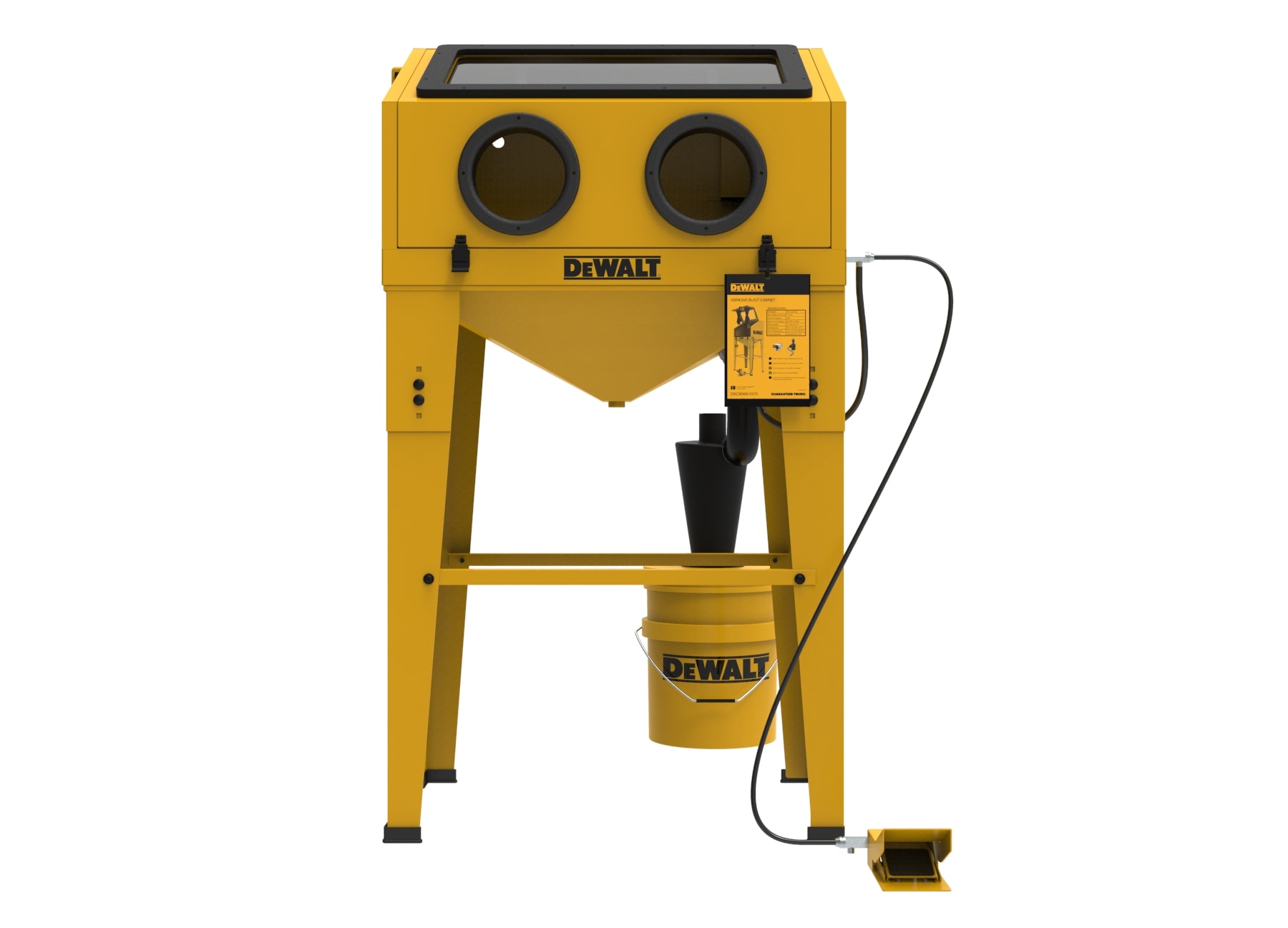 DEWALT Abrasive Blast Cabinet, MAX PSI 125, 20 SCFM at 90 PSI 20-CFM DXCM009-0370 Sansujyuku sansujyuku.com