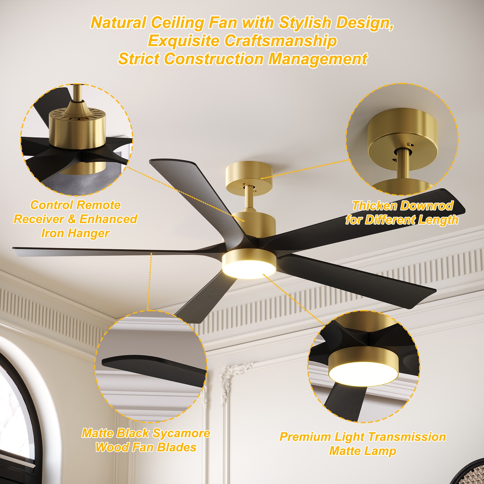 FUFU&GAGA KF020478-01 Ceiling-Fans - View #7