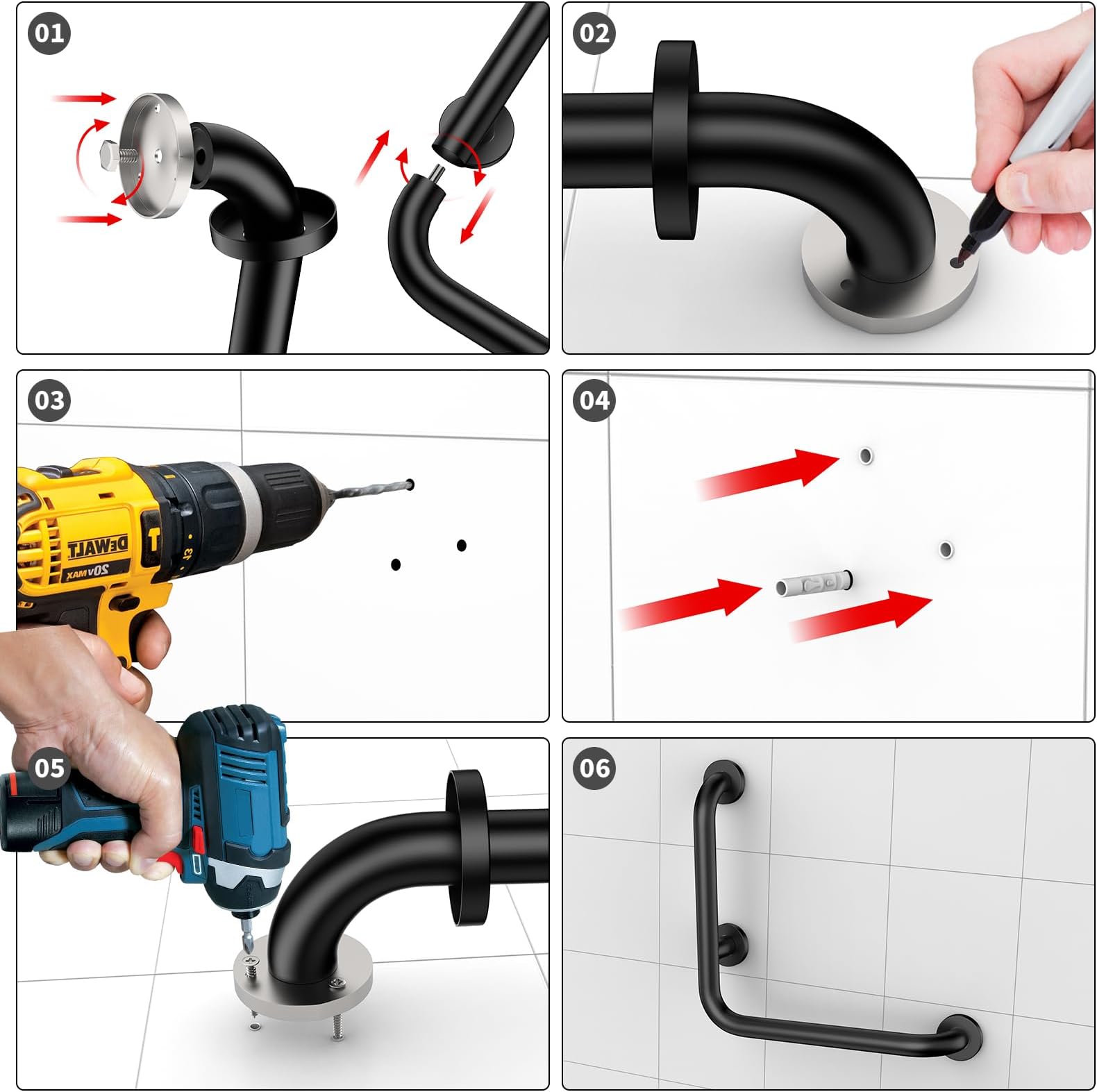 Afoxsos LAF0209G30 Grab-Bars - View #5