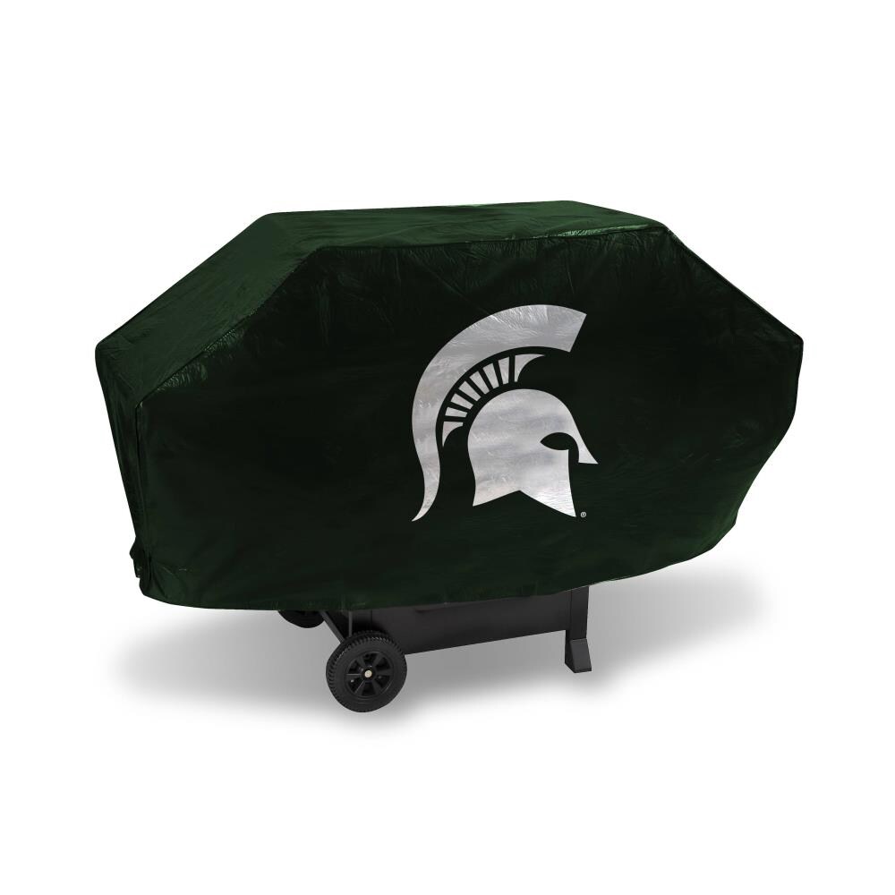 Rico Industries BCB220103 Michigan State Spartans 68-Inches W x 35-Inches H grill covers are team color screened with team logo Gas grill Cover