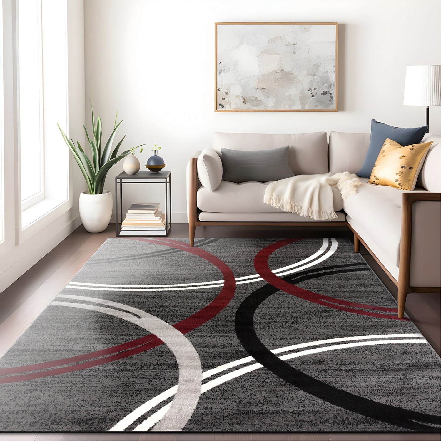 World Rug Gallery 377RED5X8 rugs - View #6