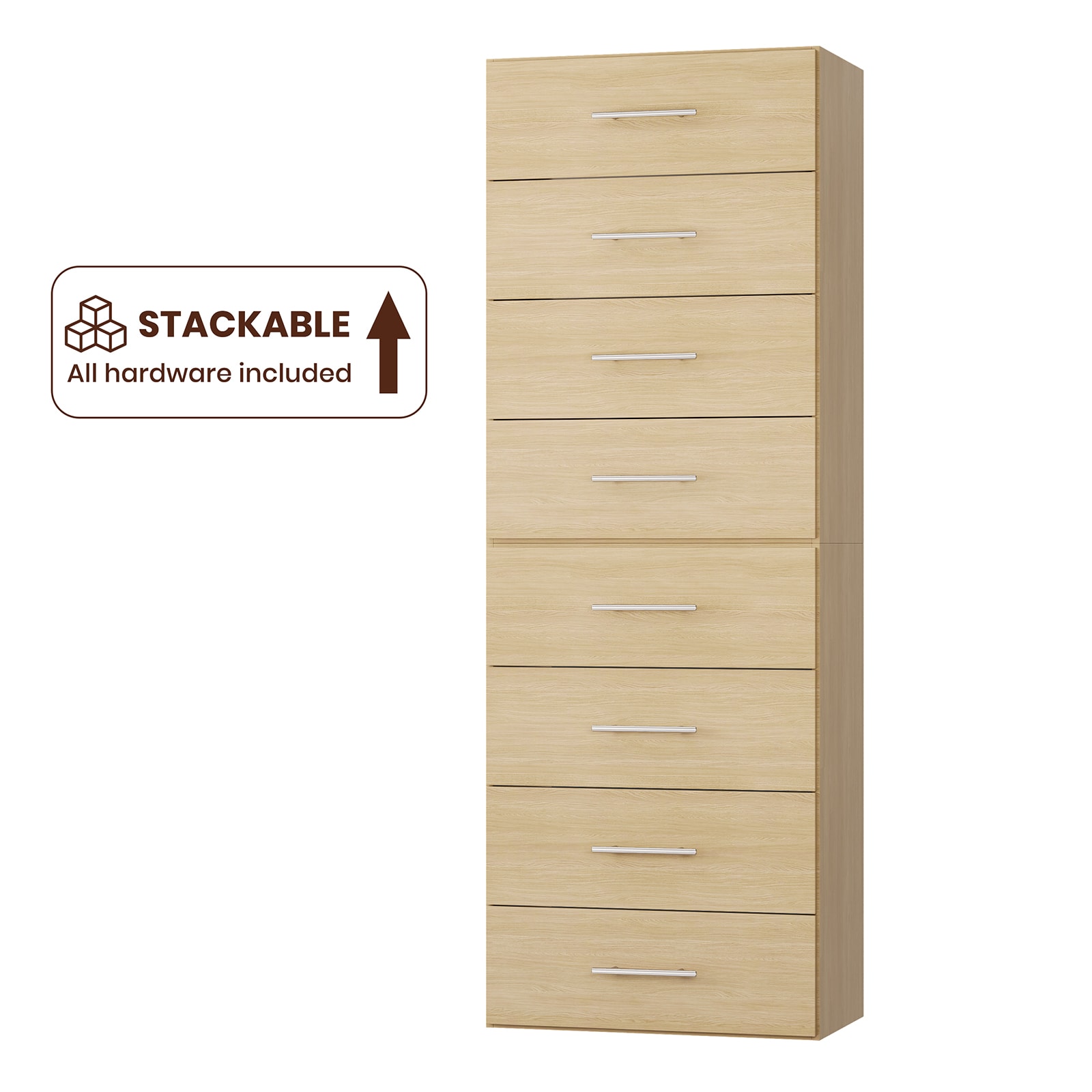 LOVMOR LO-A4D700560E-SY-ZJL Wood-Closet-Shelves - View #4