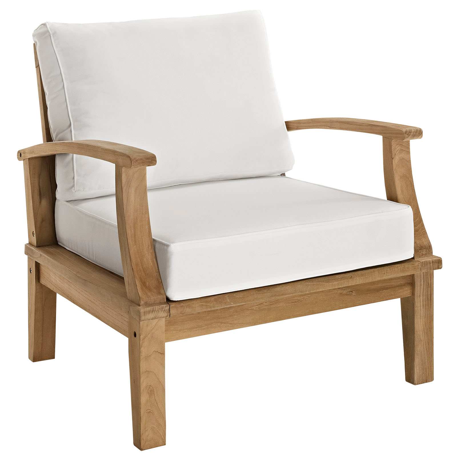 Modway EEI-1819-NAT-WHI-SET Patio-Conversation-Sets - View #2