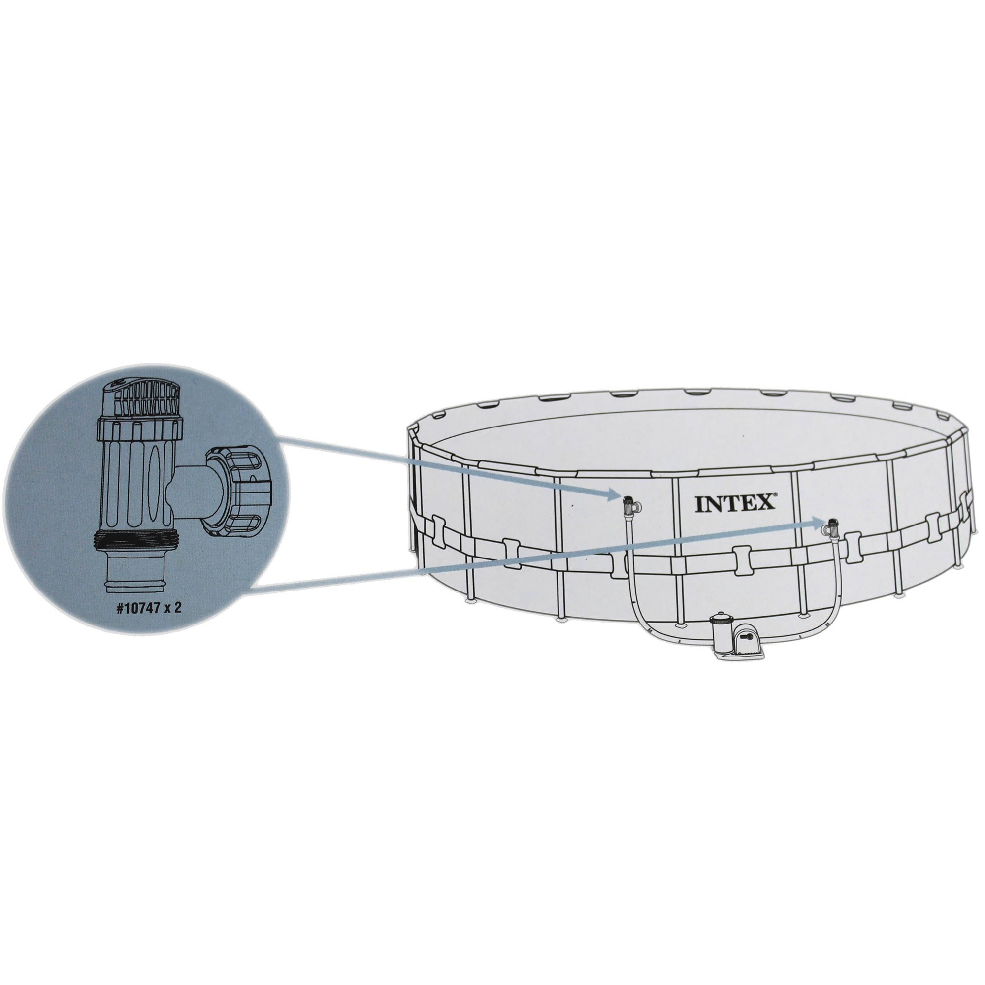 Intex 121127 Pool-Skimmer-Systems - View #5