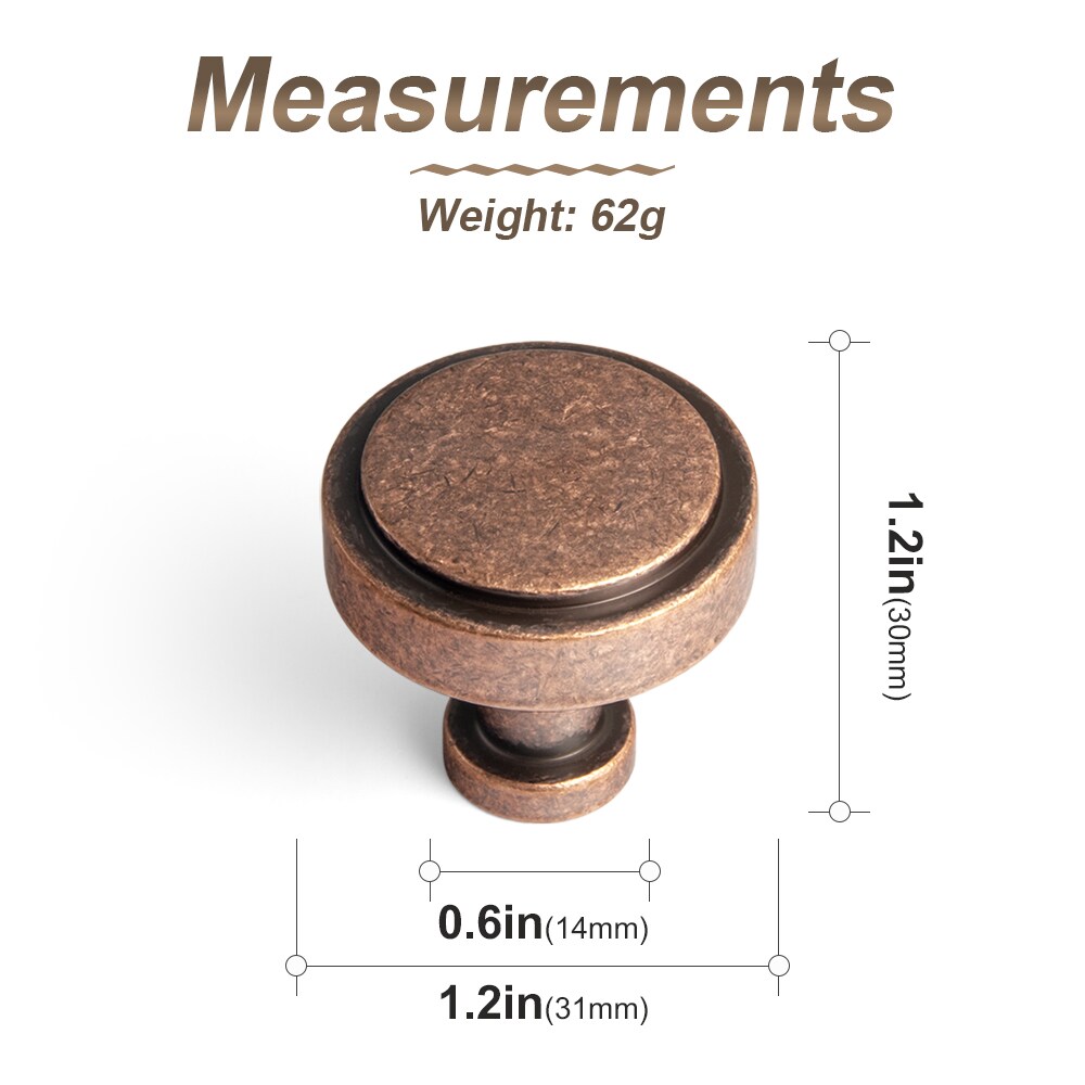 Miaokesen 2503AC-DK Cabinet-Knobs - View #2